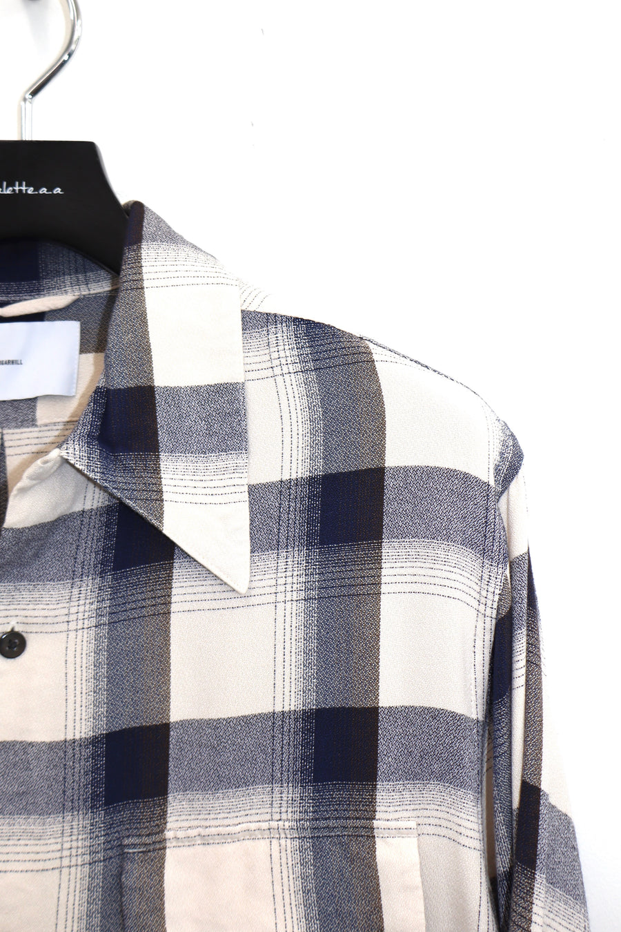 SUGARHILL  OMBRE DESTROYED SHIRT