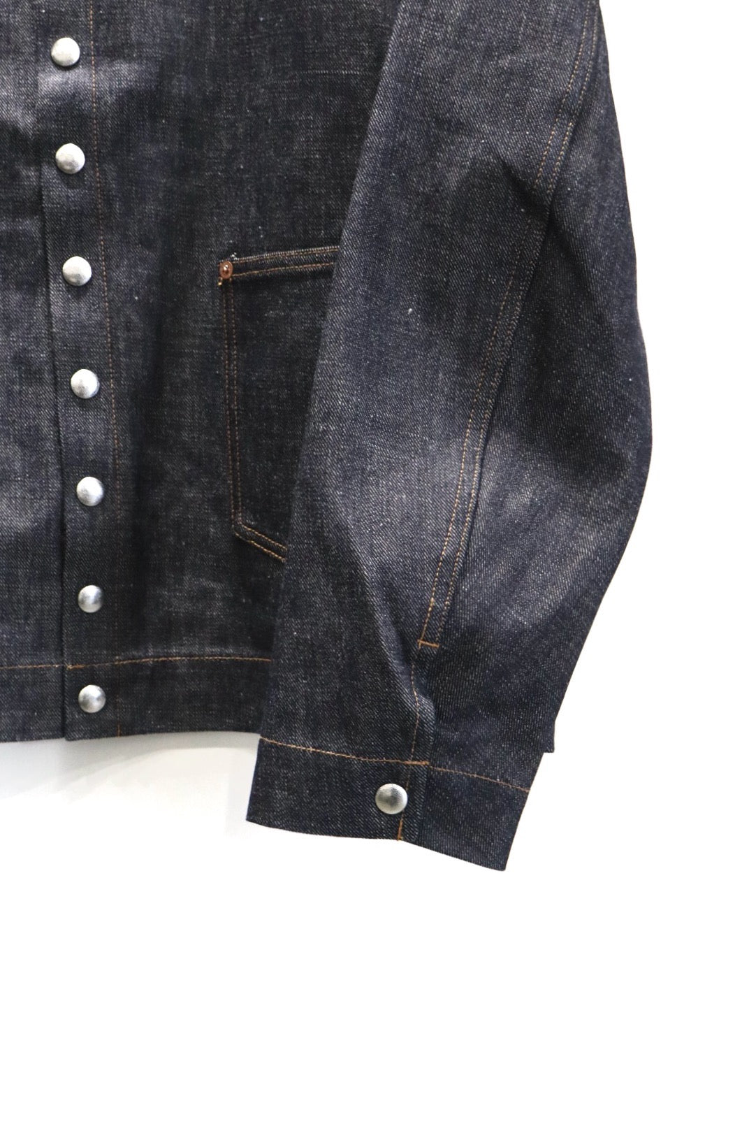 SUGARHILL(シュガーヒル)のBUTTON DENIM JACKET RIGID INDIGOの通販
