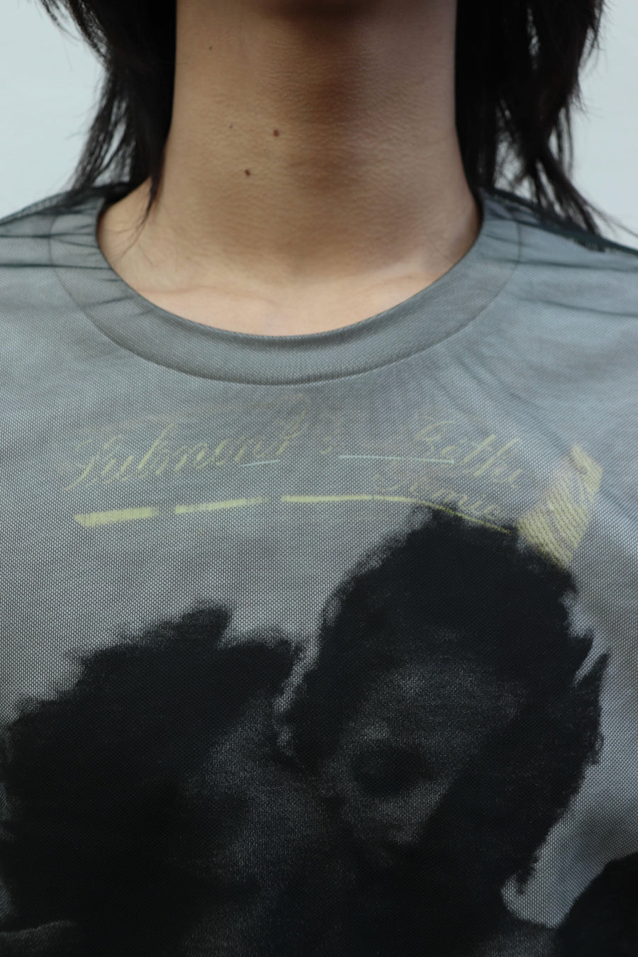MASU(エムエーエスユー)のBLURRED ANGEL T-SHIRT WHITEの通販｜PALETTE