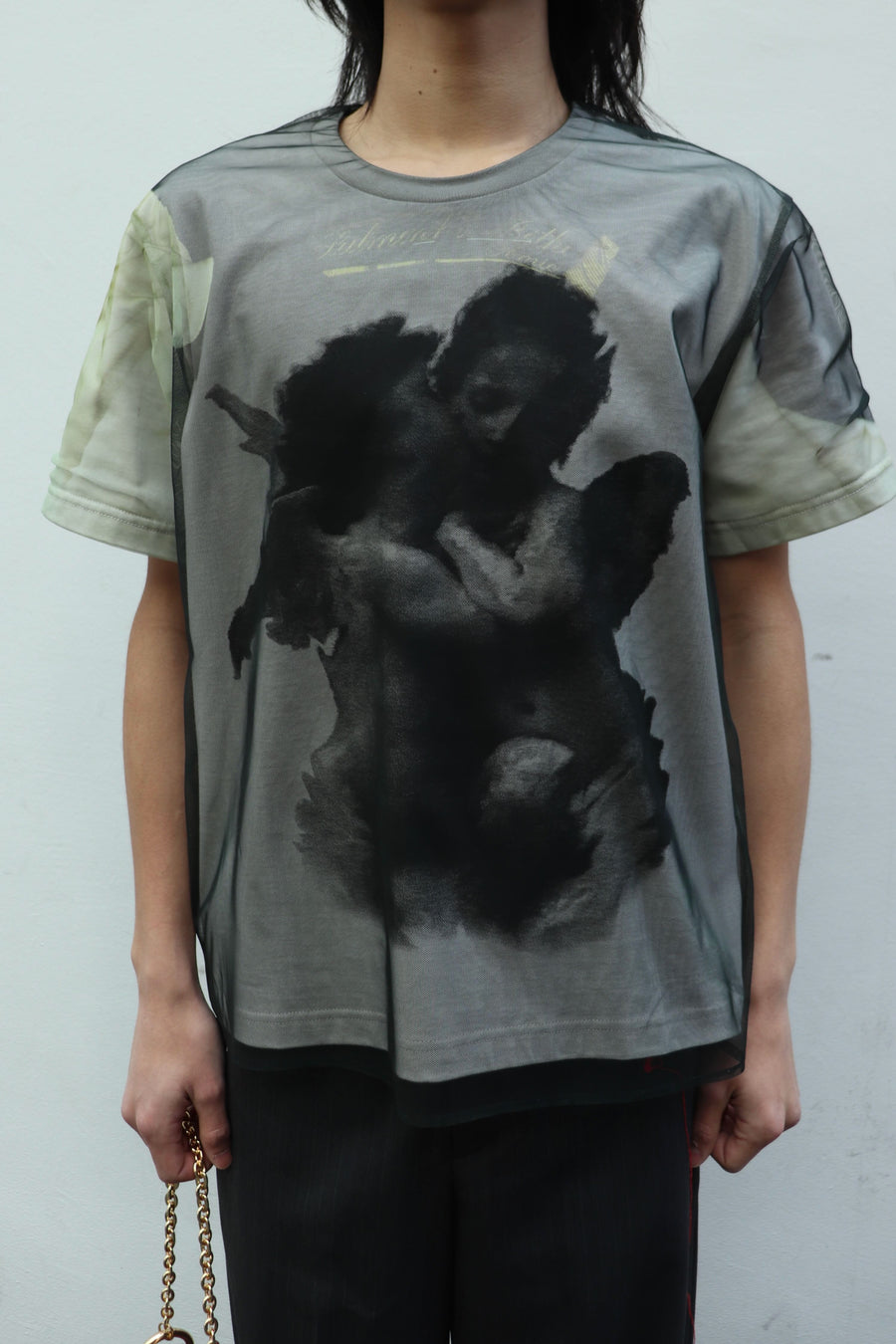 MASU(エムエーエスユー)のBLURRED ANGEL T-SHIRT WHITEの通販｜PALETTE