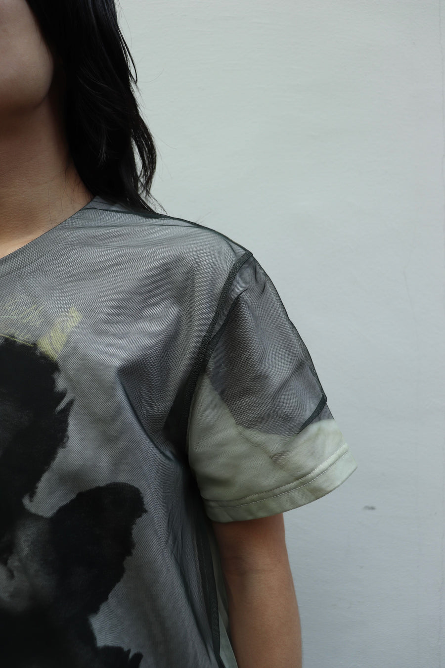 MASU(エムエーエスユー)のBLURRED ANGEL T-SHIRT WHITEの通販｜PALETTE