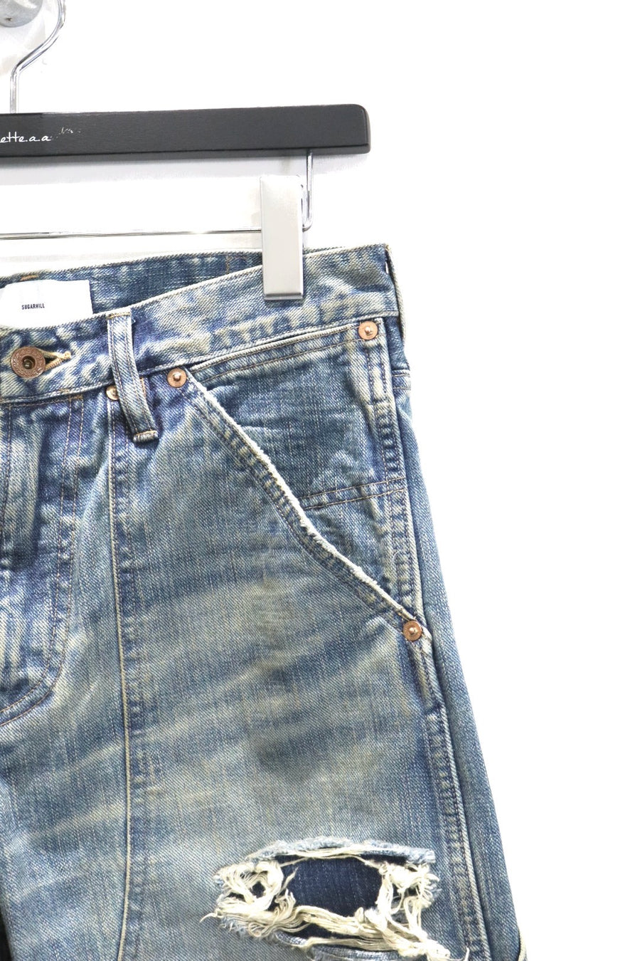 SUGARHILL(シュガーヒル)のDESTRESSED MODERN DENIM PAINTERの通販
