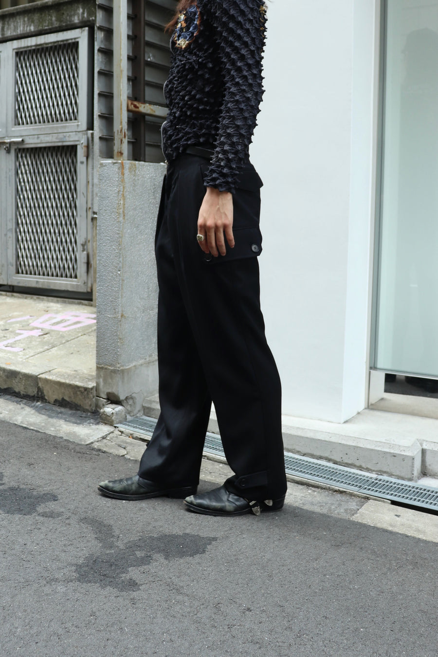 MASU  SWEET CARGO PANTS(BLACK)