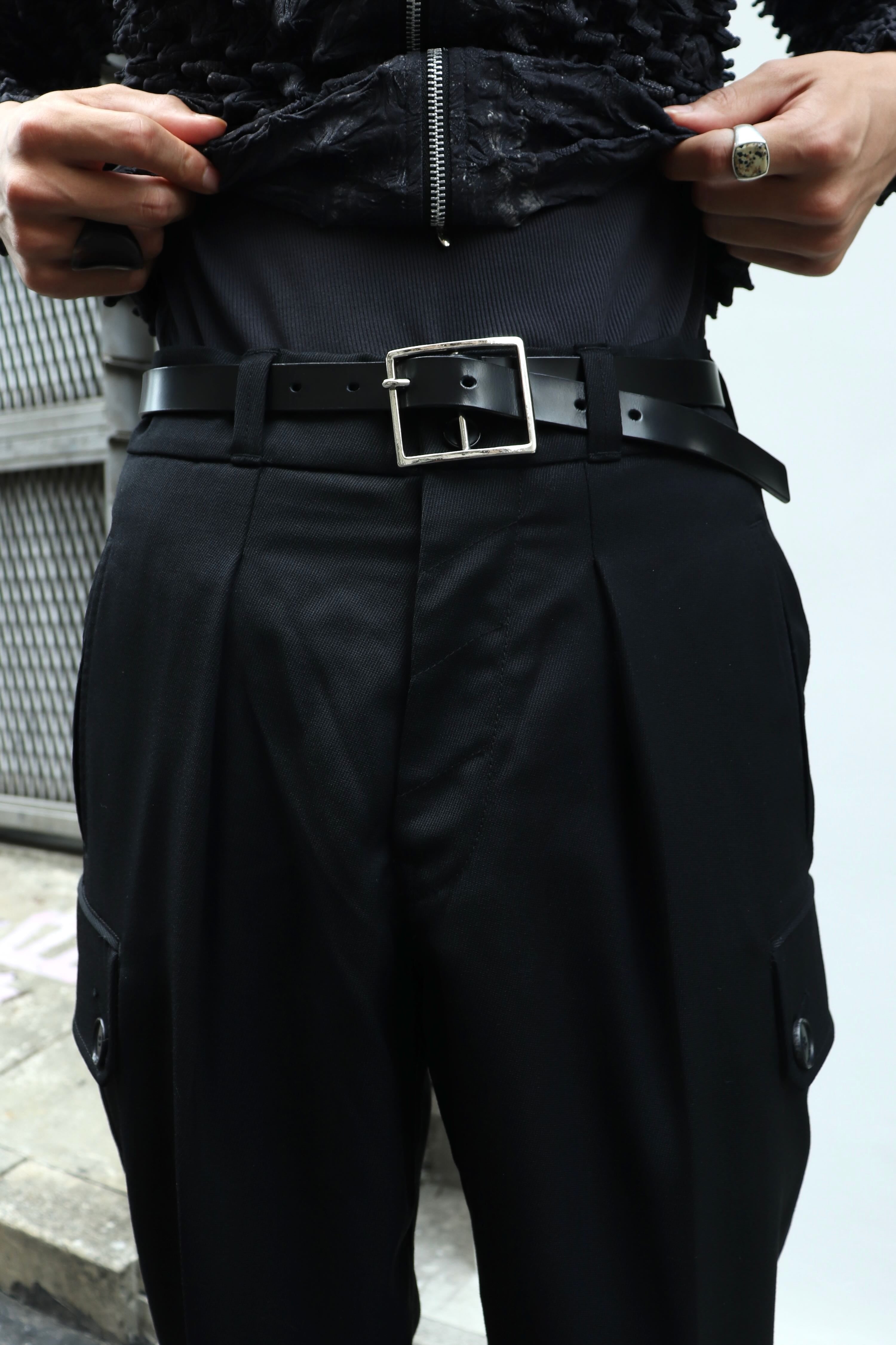 MASU(エムエーエスユー)のSWEET CARGO PANTS BLACKの通販｜PALETTE art