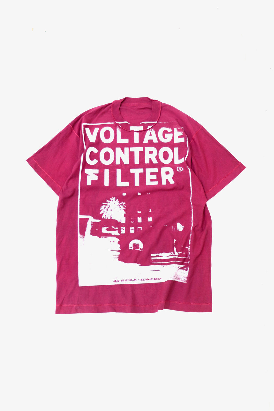 Voltage Control Filter × P.A.A  ONE&ONLY USED PRINT T-10