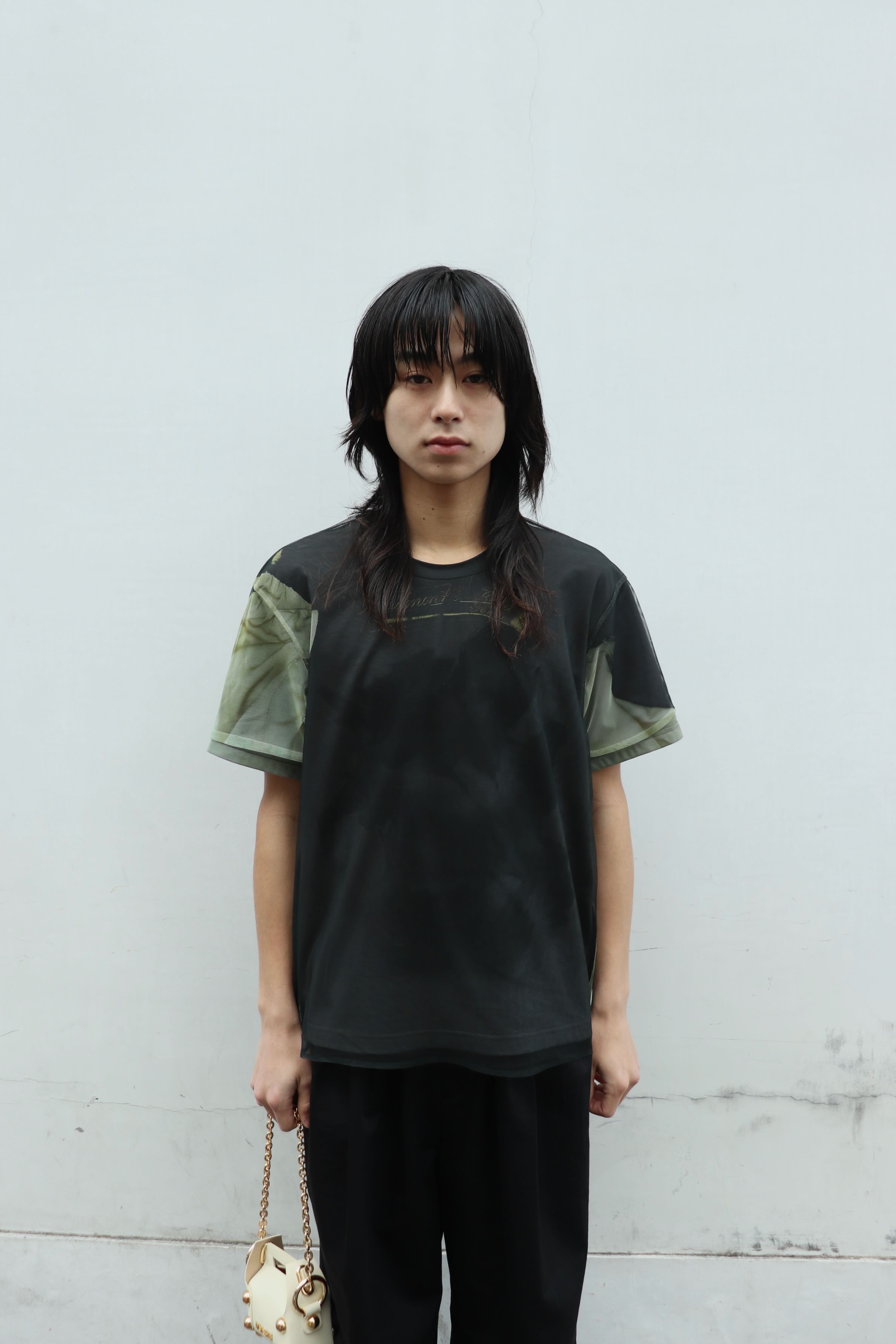 MASU(エムエーエスユー)のBLURRED ANGEL T-SHIRT BLACKの通販｜PALETTE