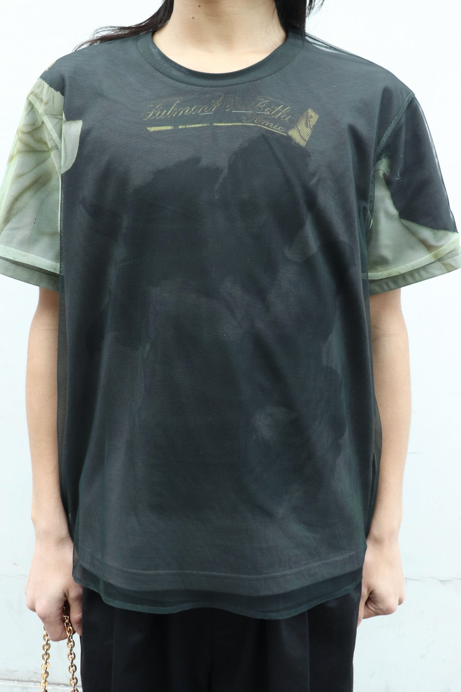 MASU(エムエーエスユー)のBLURRED ANGEL T-SHIRT BLACKの通販｜PALETTE