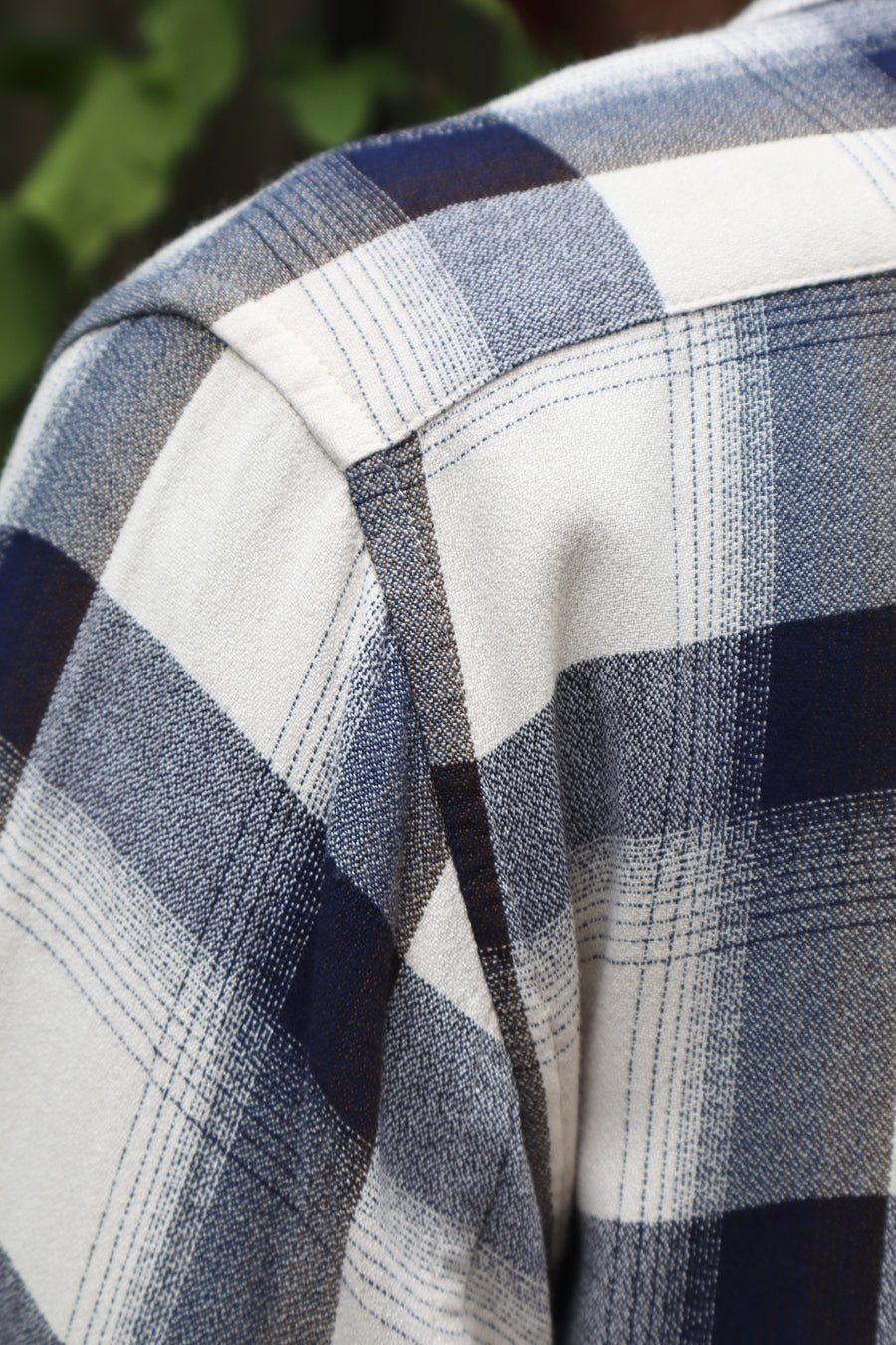 SUGARHILL  OMBRE DESTROYED SHIRT