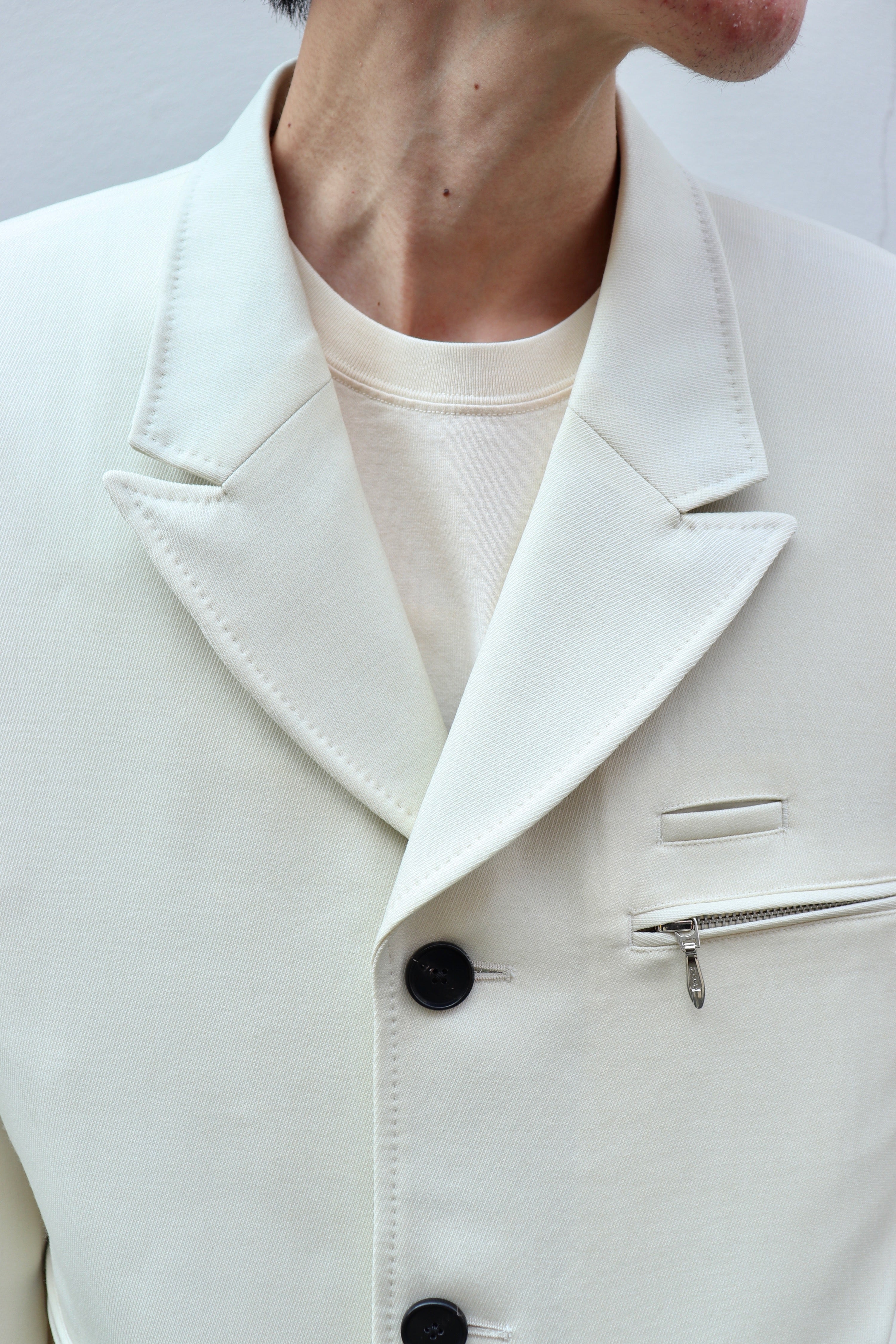 MASU(エムエーエスユー)のORIGIN TAILORED JACKET WHITEの通販