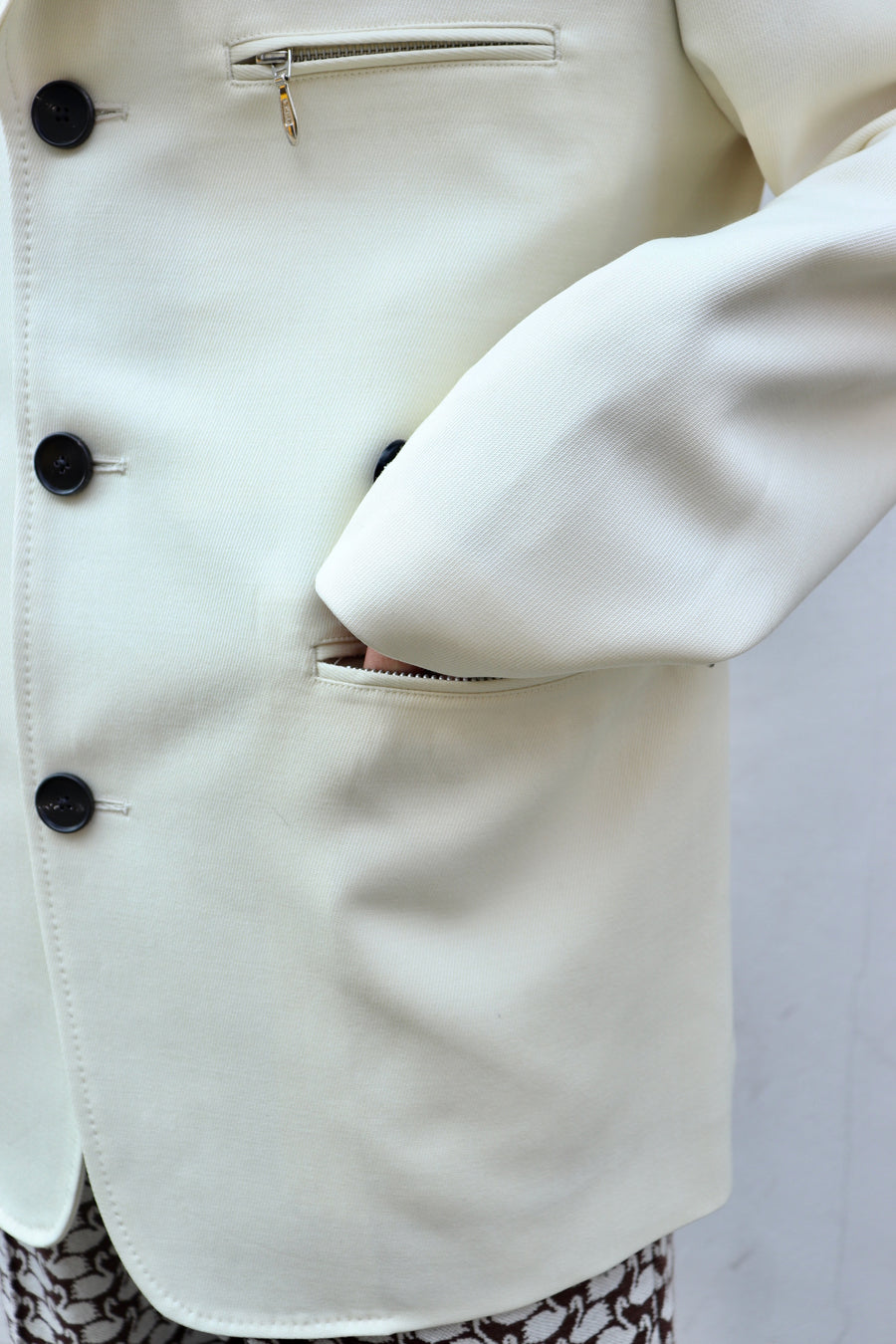 MASU  ORIGIN TAILORED JACKET(WHITE)