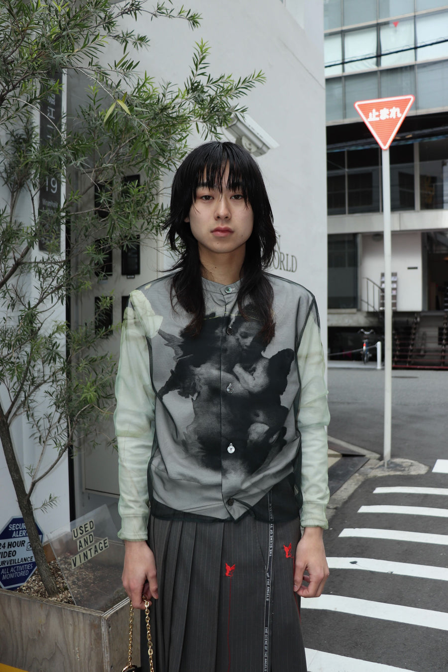 MASU(エムエーエスユー)のBLURRED ANGEL CARDIGAN WHITEの通販