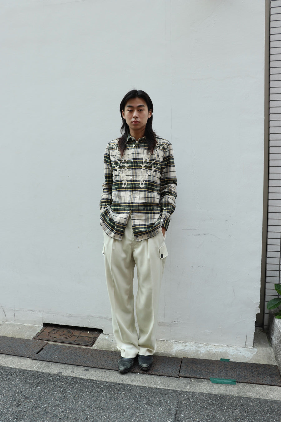 MASU(エムエーエスユー)のRODEO ZIP-UP PLAID SHIRTの通販