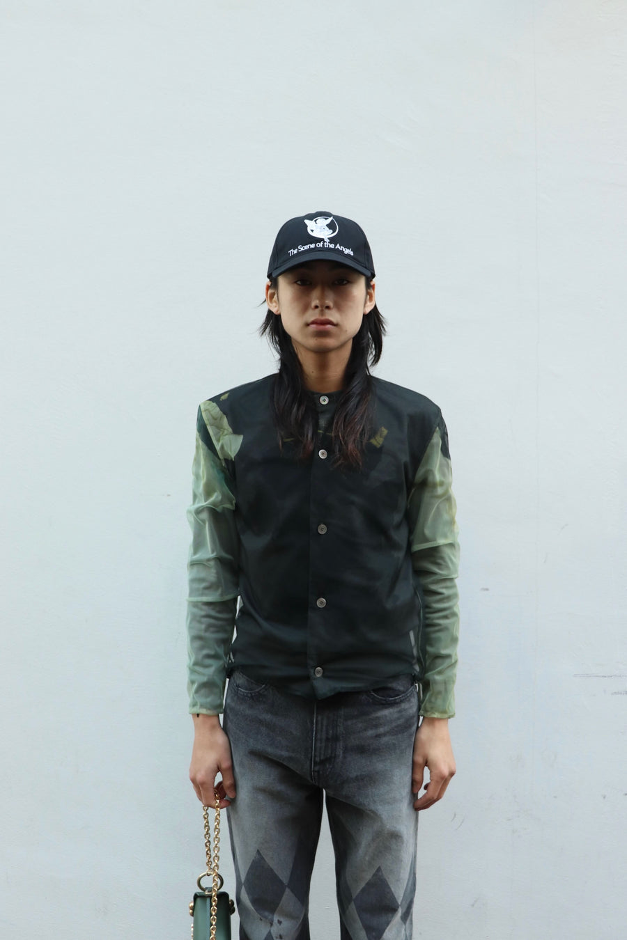 MASU(エムエーエスユー)のBLURRED ANGEL CARDIGAN BLACKの通販