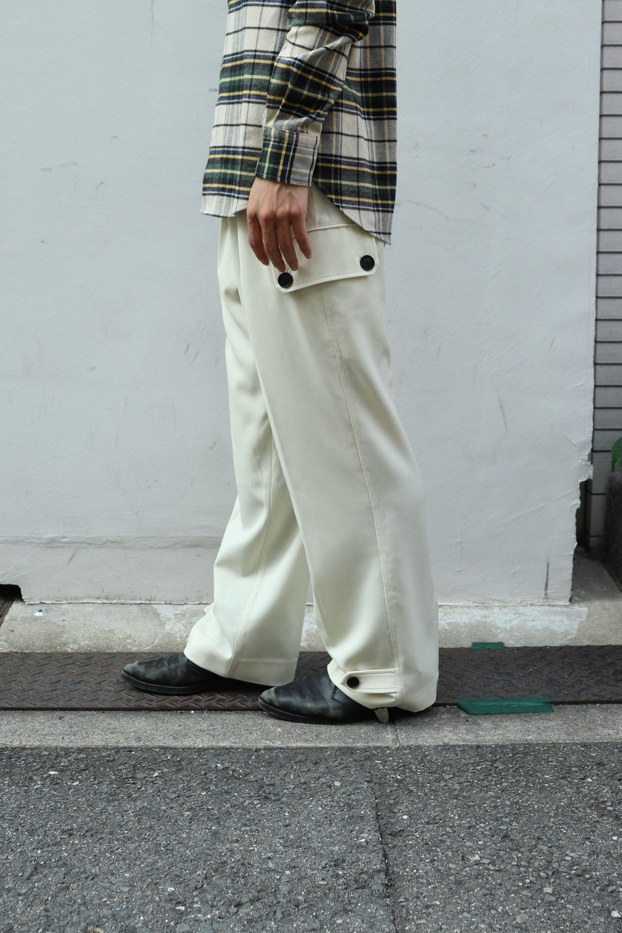 MASU  SWEET CARGO PANTS(WHITE)