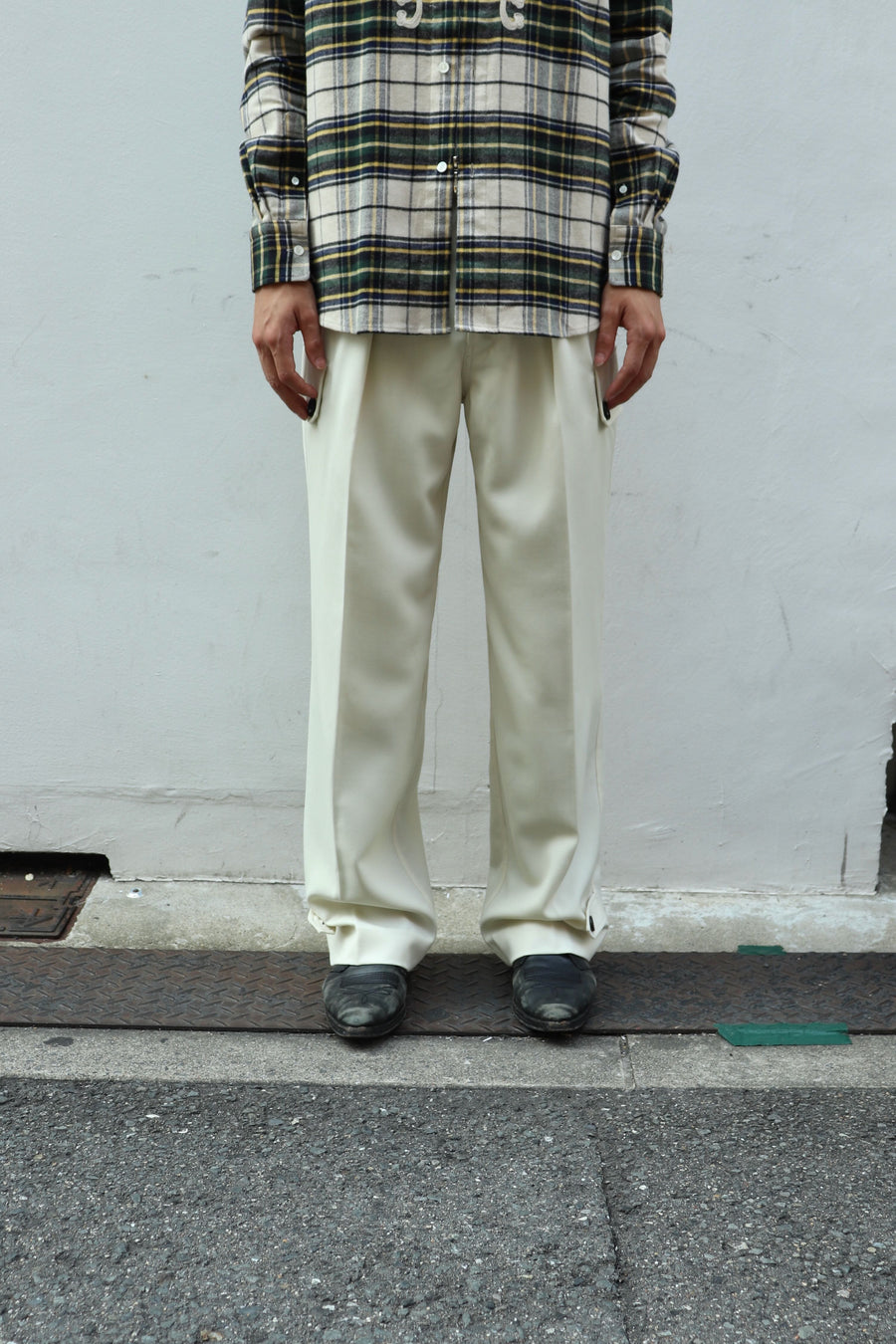 MASU  SWEET CARGO PANTS(WHITE)