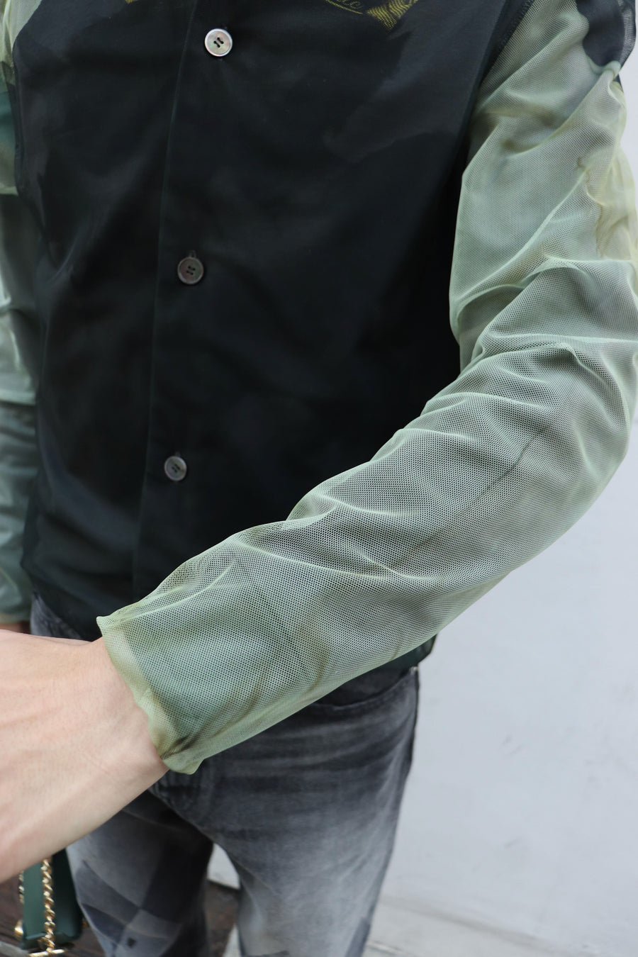 MASU(エムエーエスユー)のBLURRED ANGEL CARDIGAN BLACKの通販