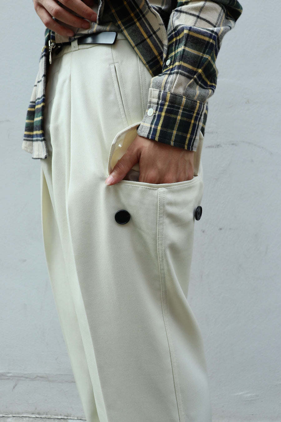 MASU  SWEET CARGO PANTS(WHITE)