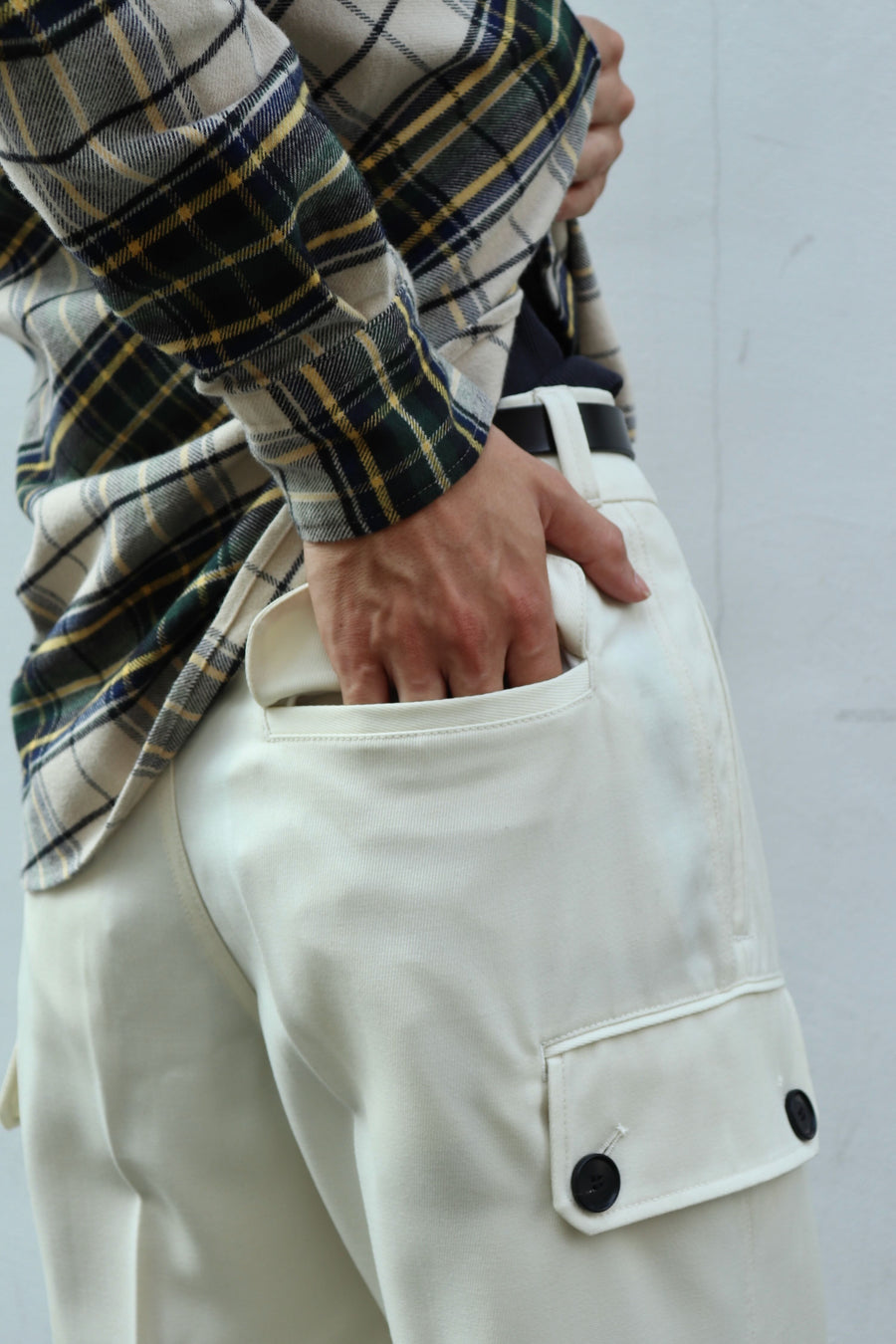 MASU  SWEET CARGO PANTS(WHITE)