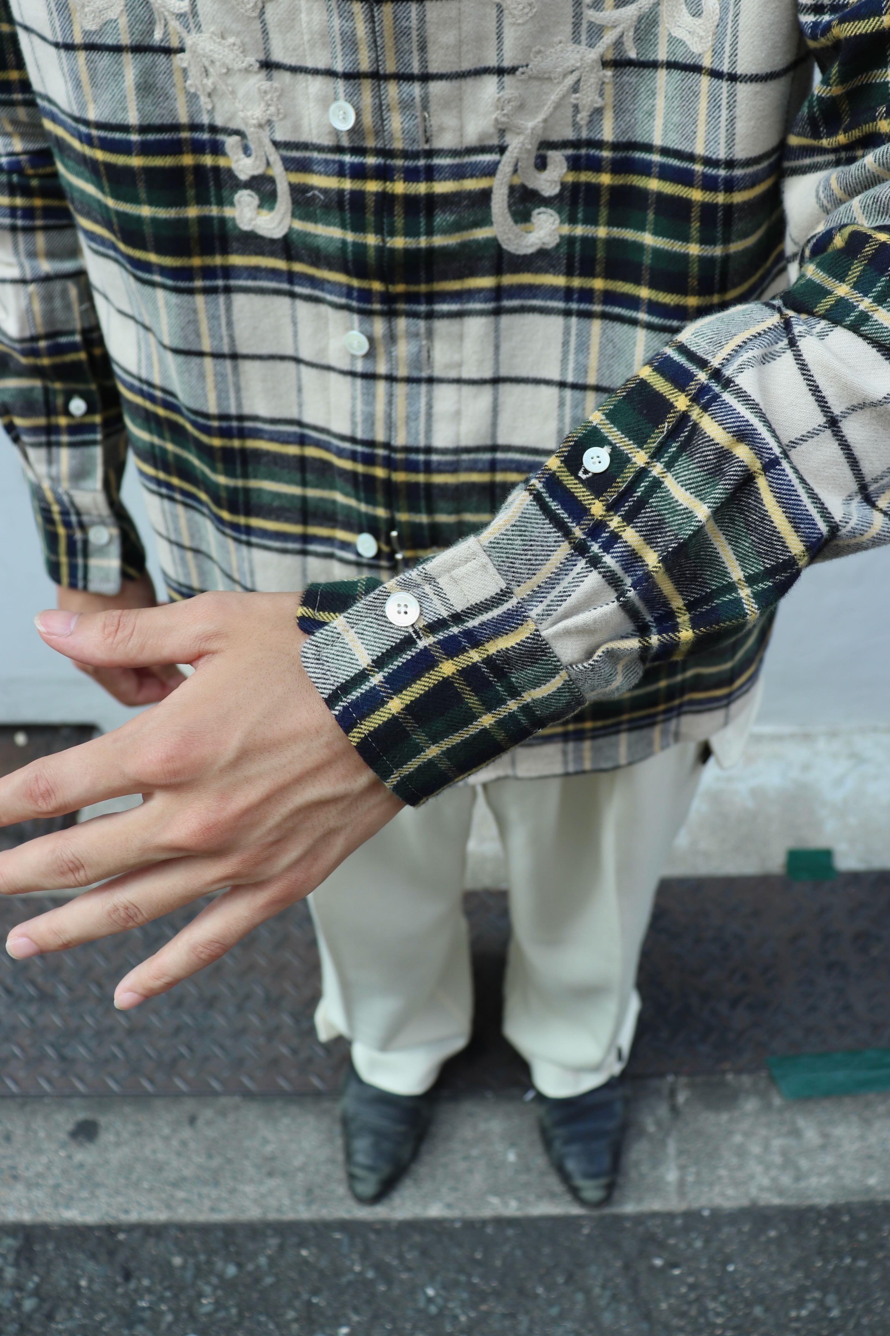 MASU(エムエーエスユー)のRODEO ZIP-UP PLAID SHIRTの通販｜PALETTE