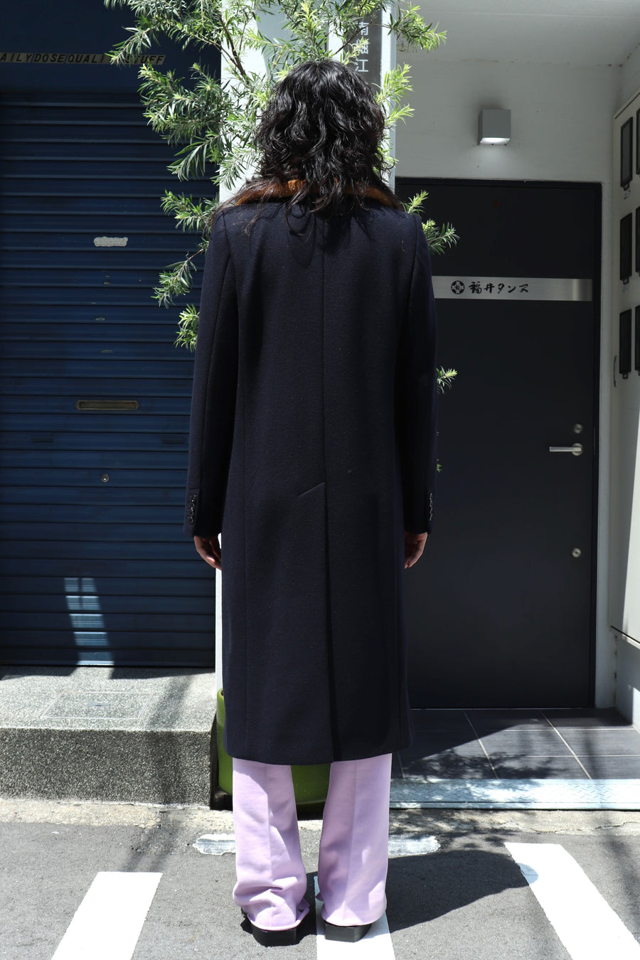 【マミッコ】TOGA ネイビー ロングコート TOGA(トーガ)のMELTON COAT NAVYの通販｜PALETTE art aliveの