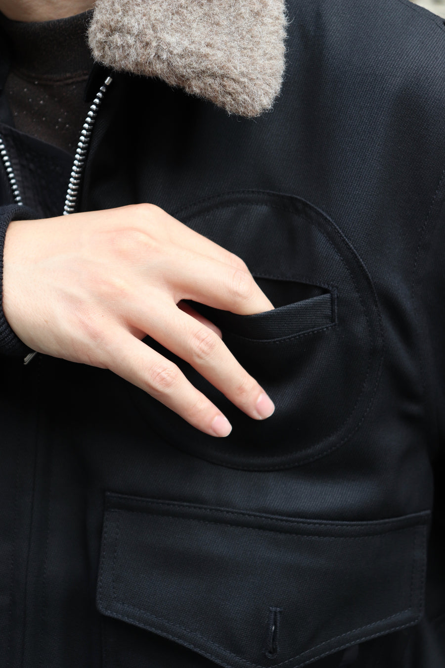 MASU(エムエーエスユー)のSWEET PILOT FLIGHT JACKET BLACKの通販