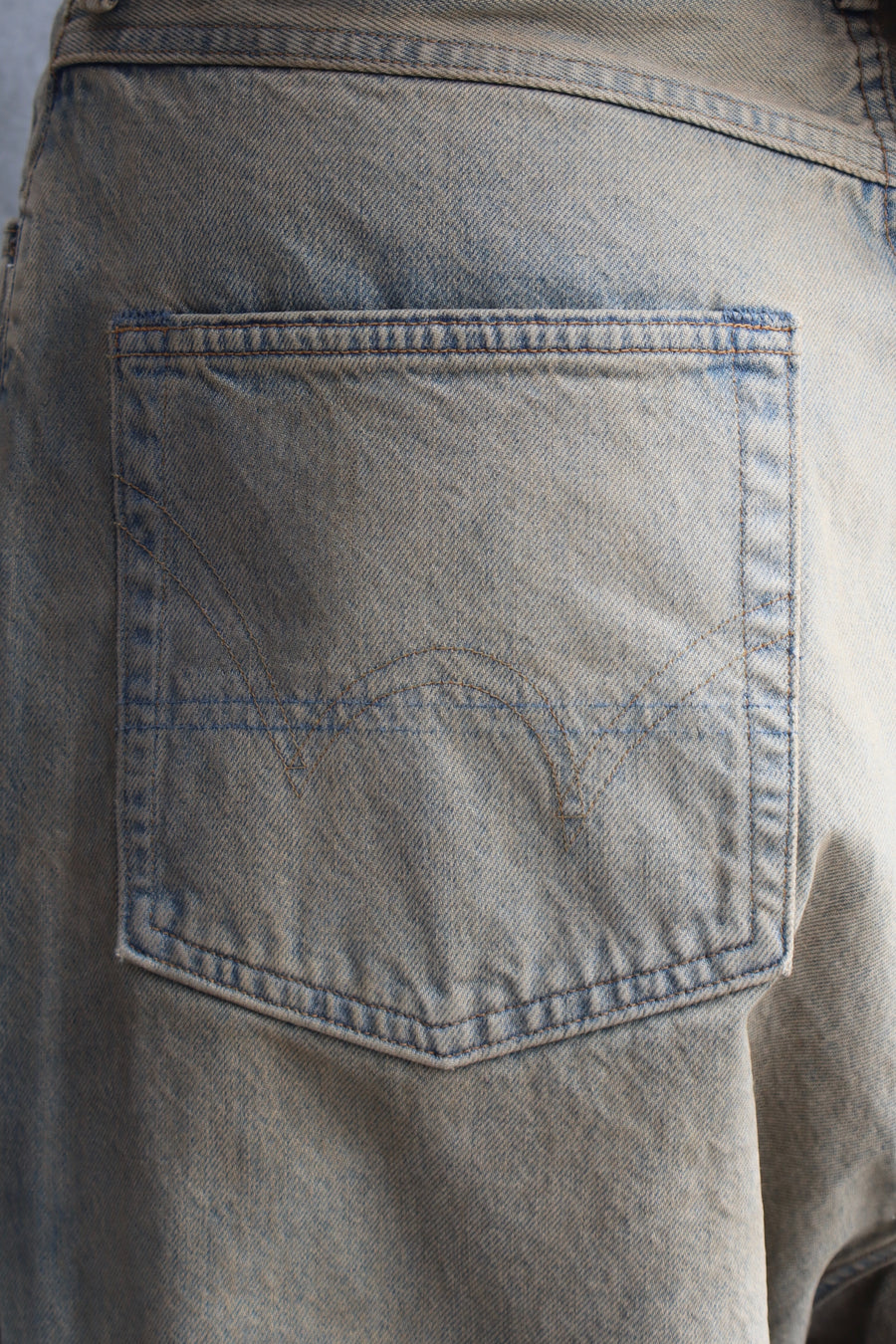 refomed  FRESH MAN DENIM WIDE PANTS by EDWIN