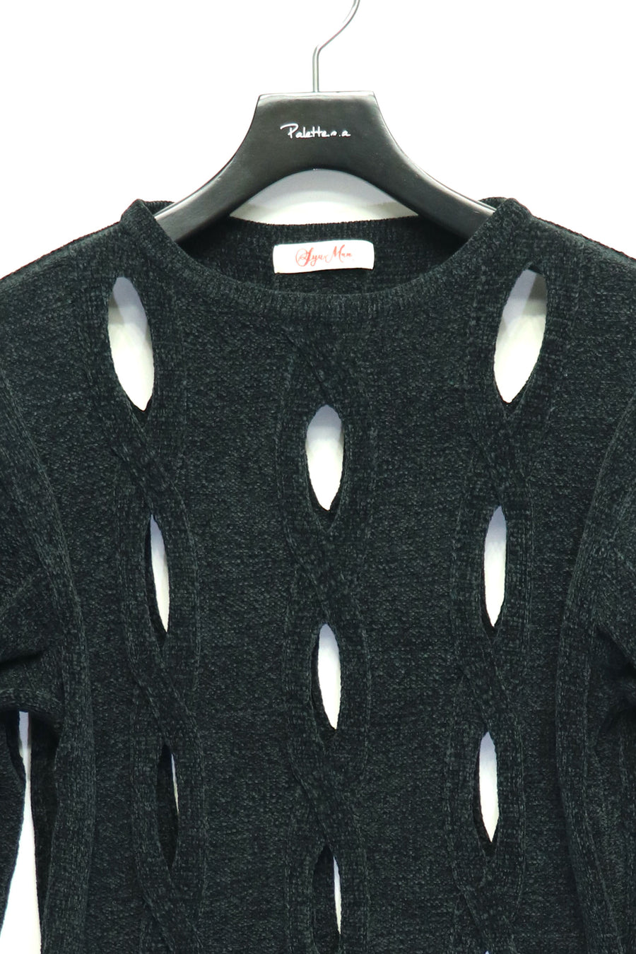 SYUMAN  Loop chenille knit(BLACK)