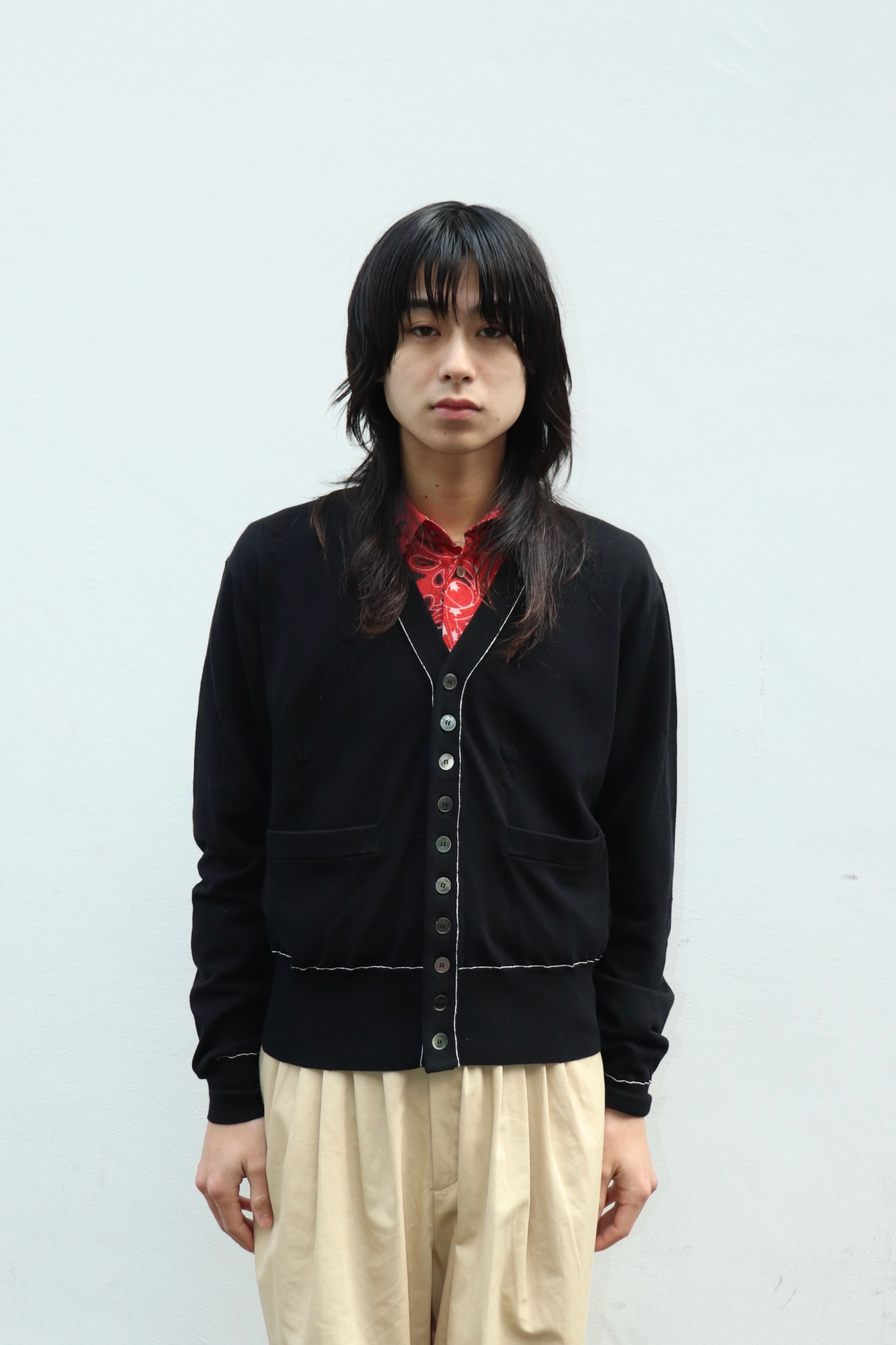 MASU 10 BUTTONS CARDIGAN ブラック サイズ44 MASU】10 BUTTONS CARDIGAN（カーディガン/ボレロ）｜MASU（エム