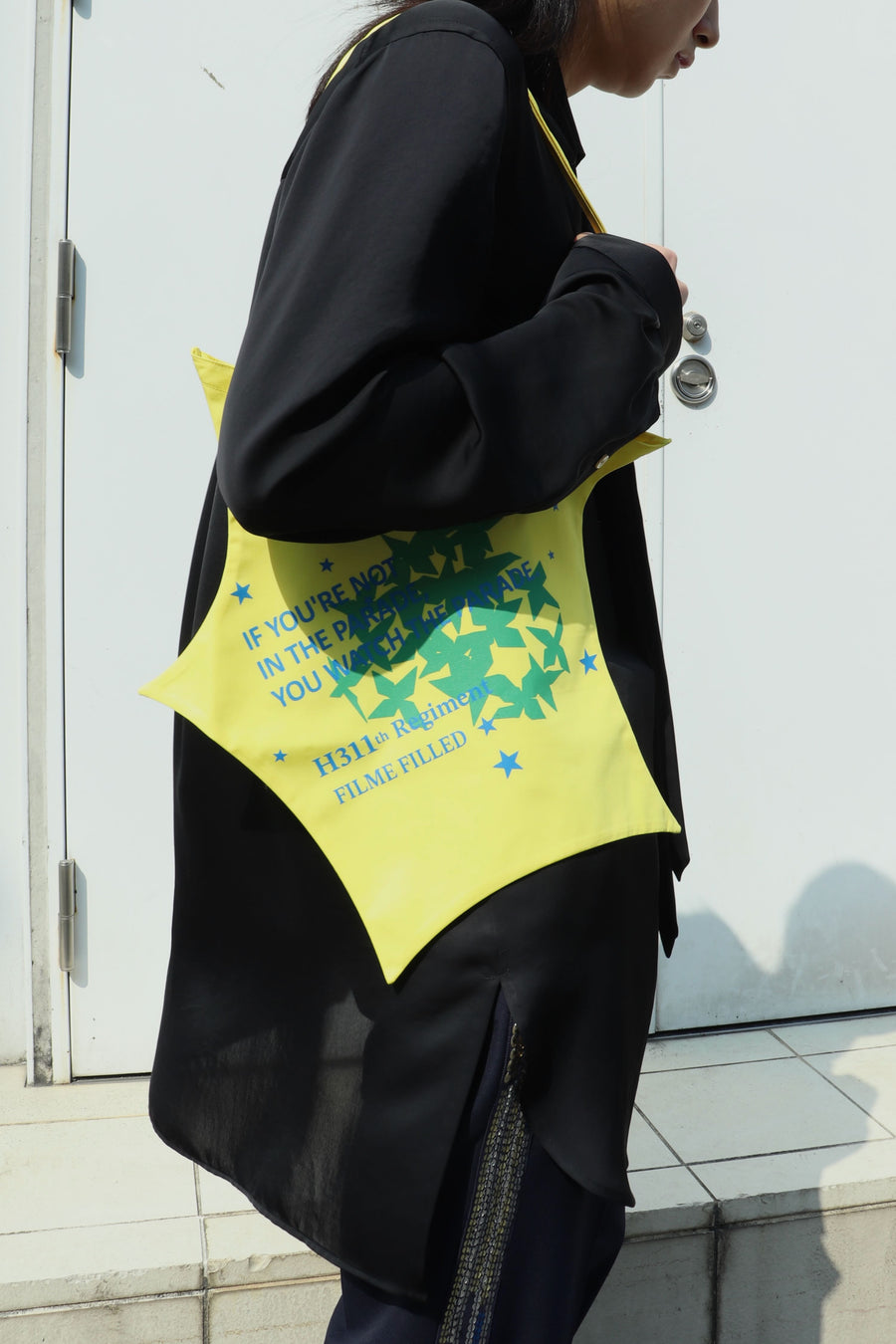 FILME FILLED  Parade Star Tote Bag(YELLOW)