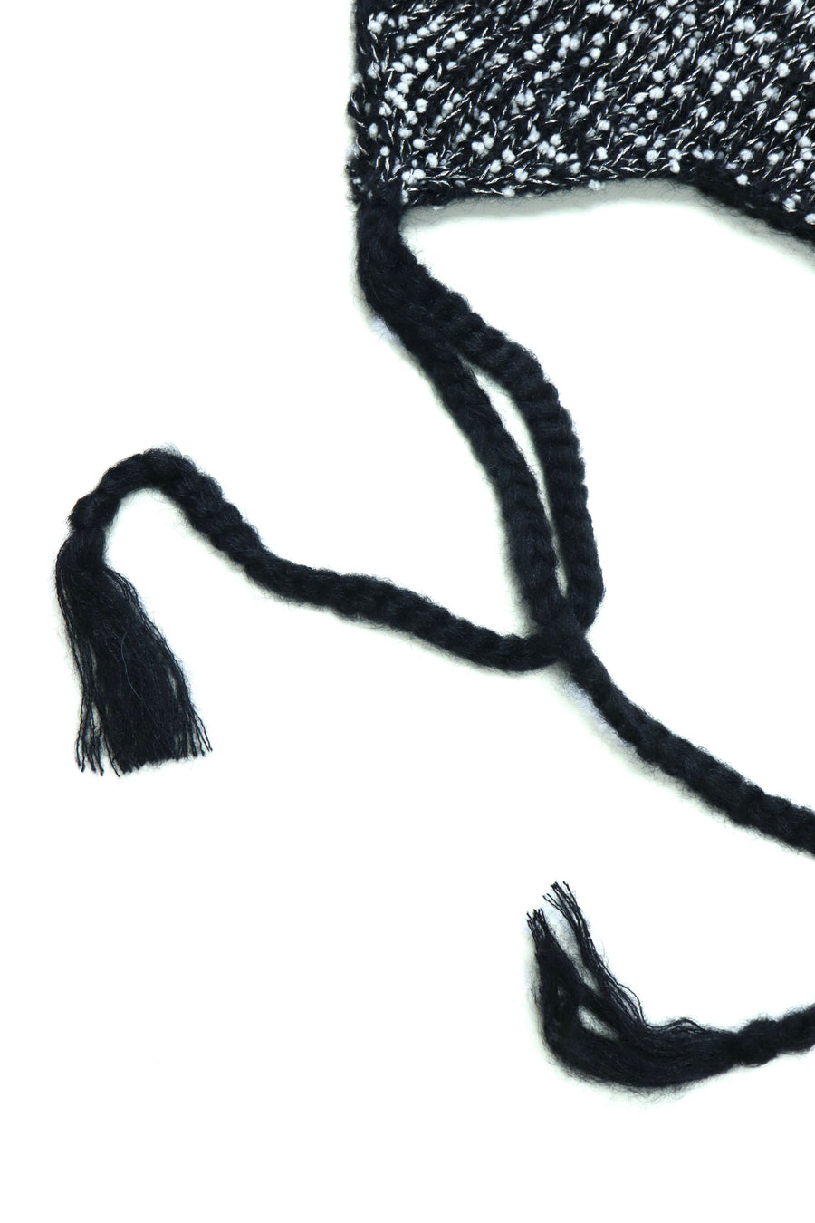 Taiga Igari  Pixie Knit Cap(BLACK / WHITE)