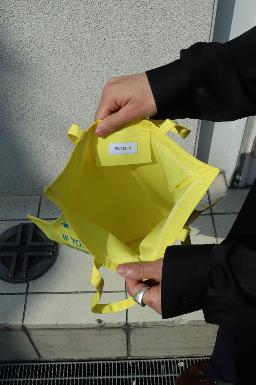 FILME FILLED  Parade Star Tote Bag(YELLOW)