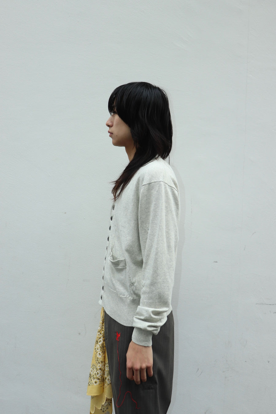 MASU(エムエーエスユー)のMB 10 BUTTONS CARDIGAN OATMEALの通販