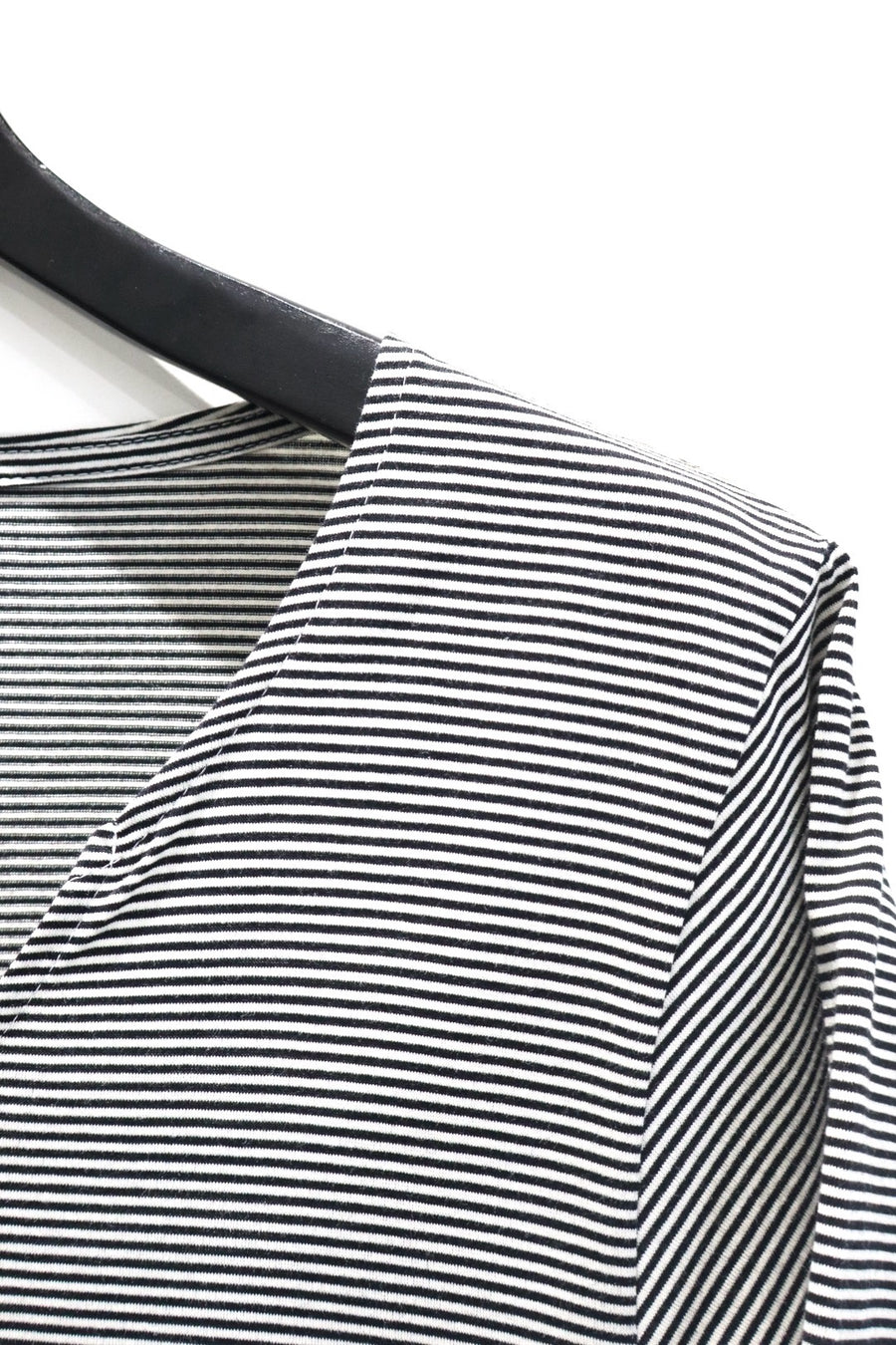 SUGARHILL  STRIPE TEE(BLACK × ECRU)