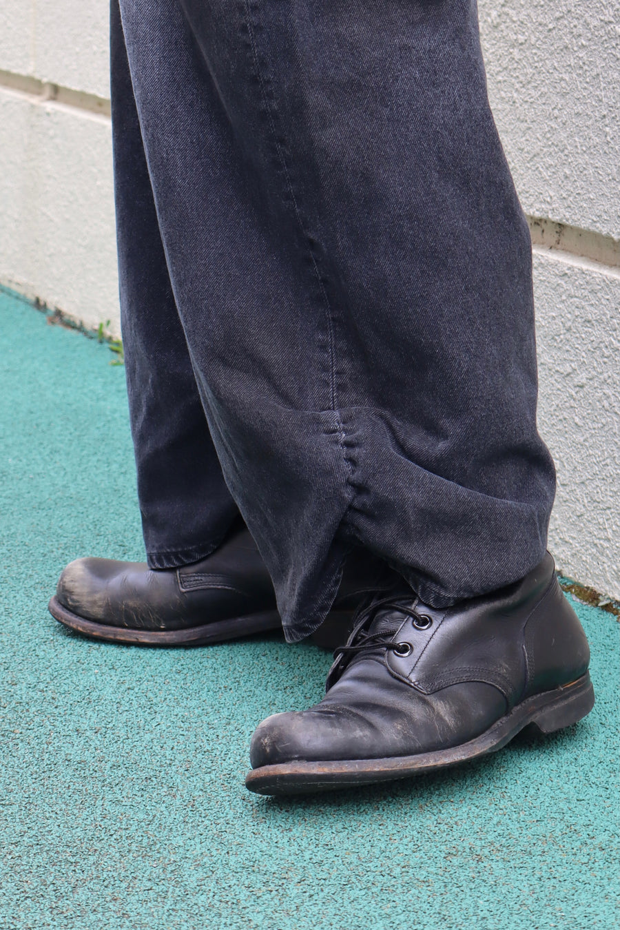refomed  FRESH MAN DENIM WIDE PANTS by EDWIN