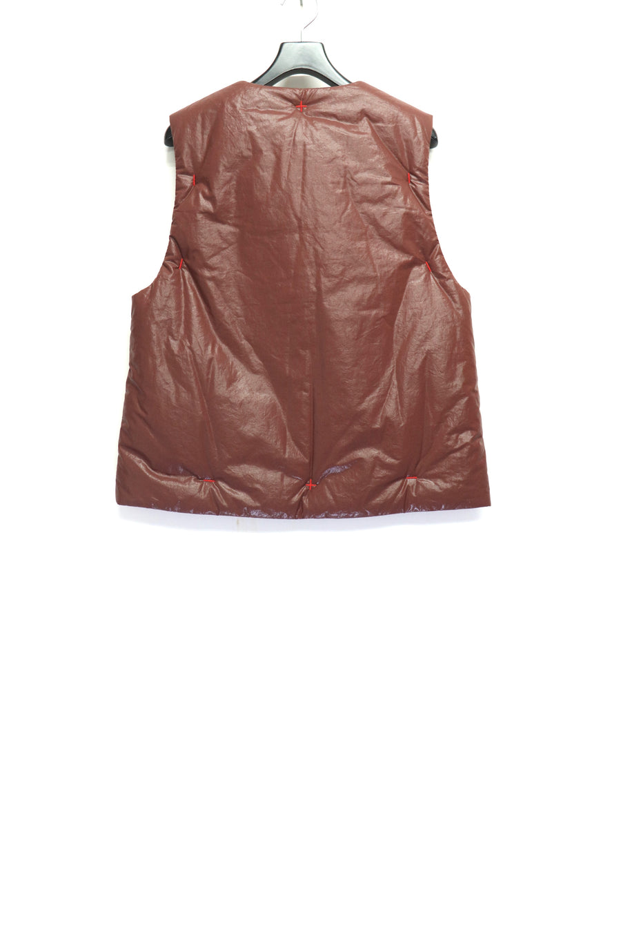 fluss  padded glossy vest