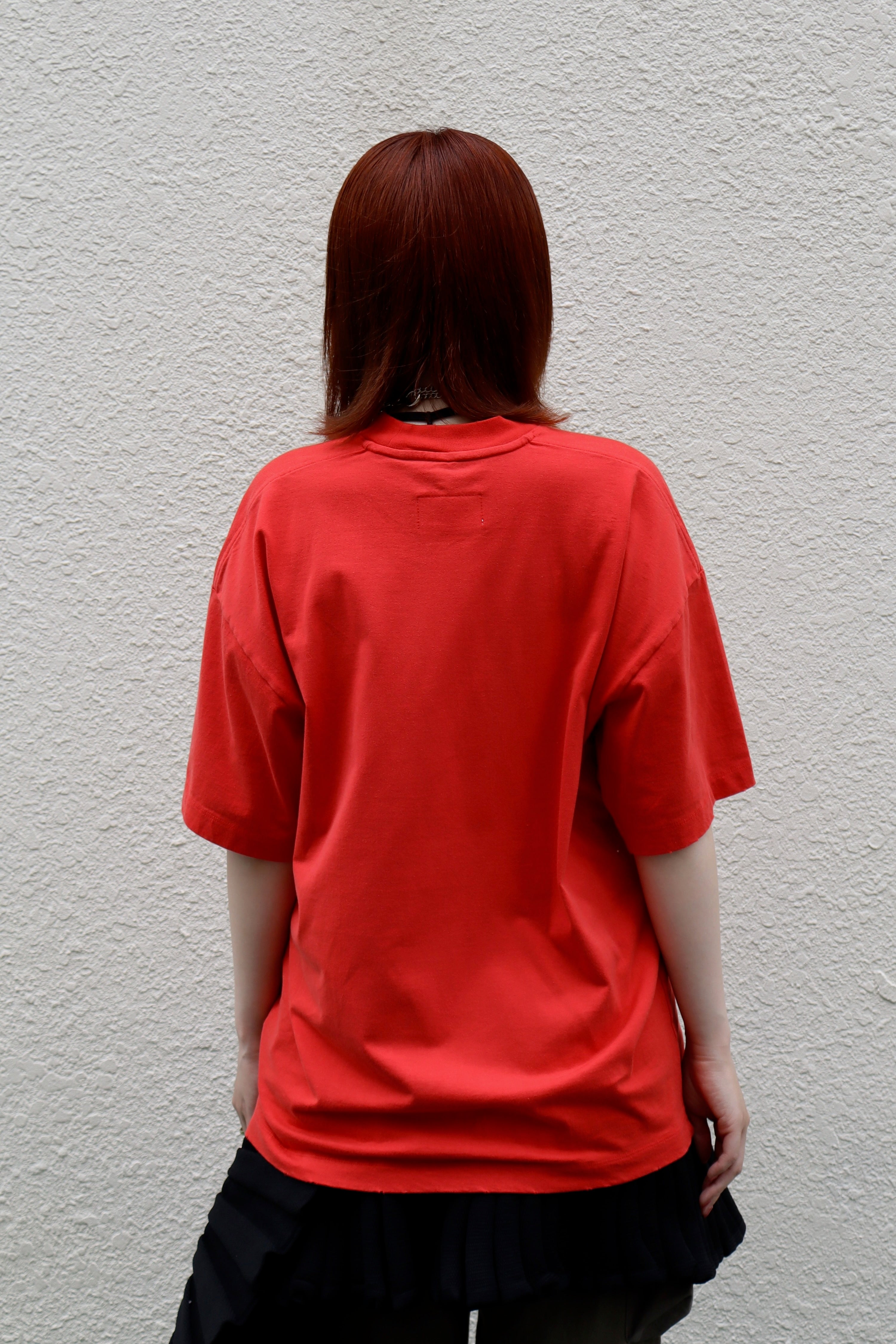 doublet(ダブレット)のVILLAIN COVER PRINT T-SHIRT REDの通販