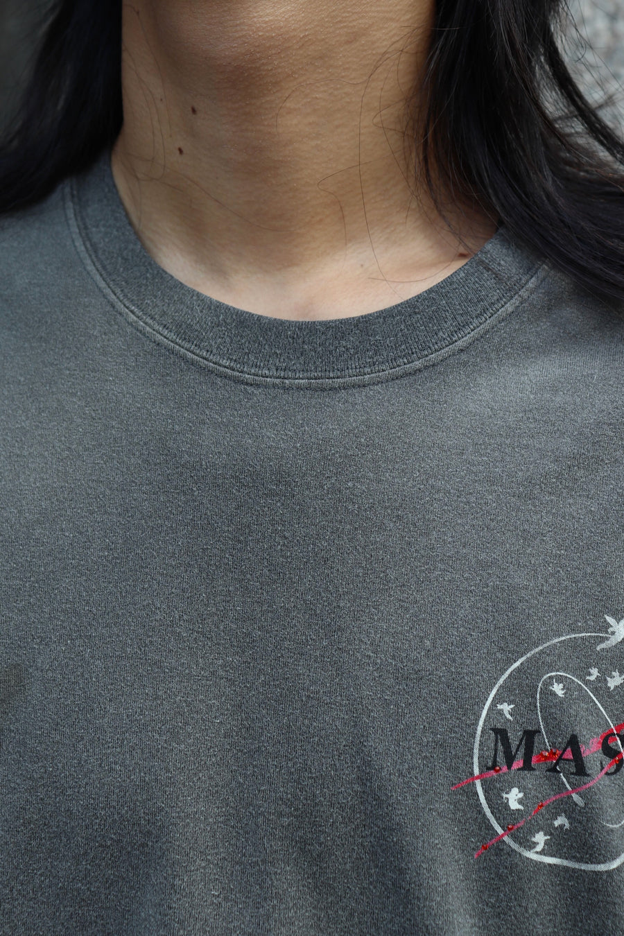 MASU(エムエーエスユー)のWASTED EXPLORER CREW T-SHIRT BLACKの通販