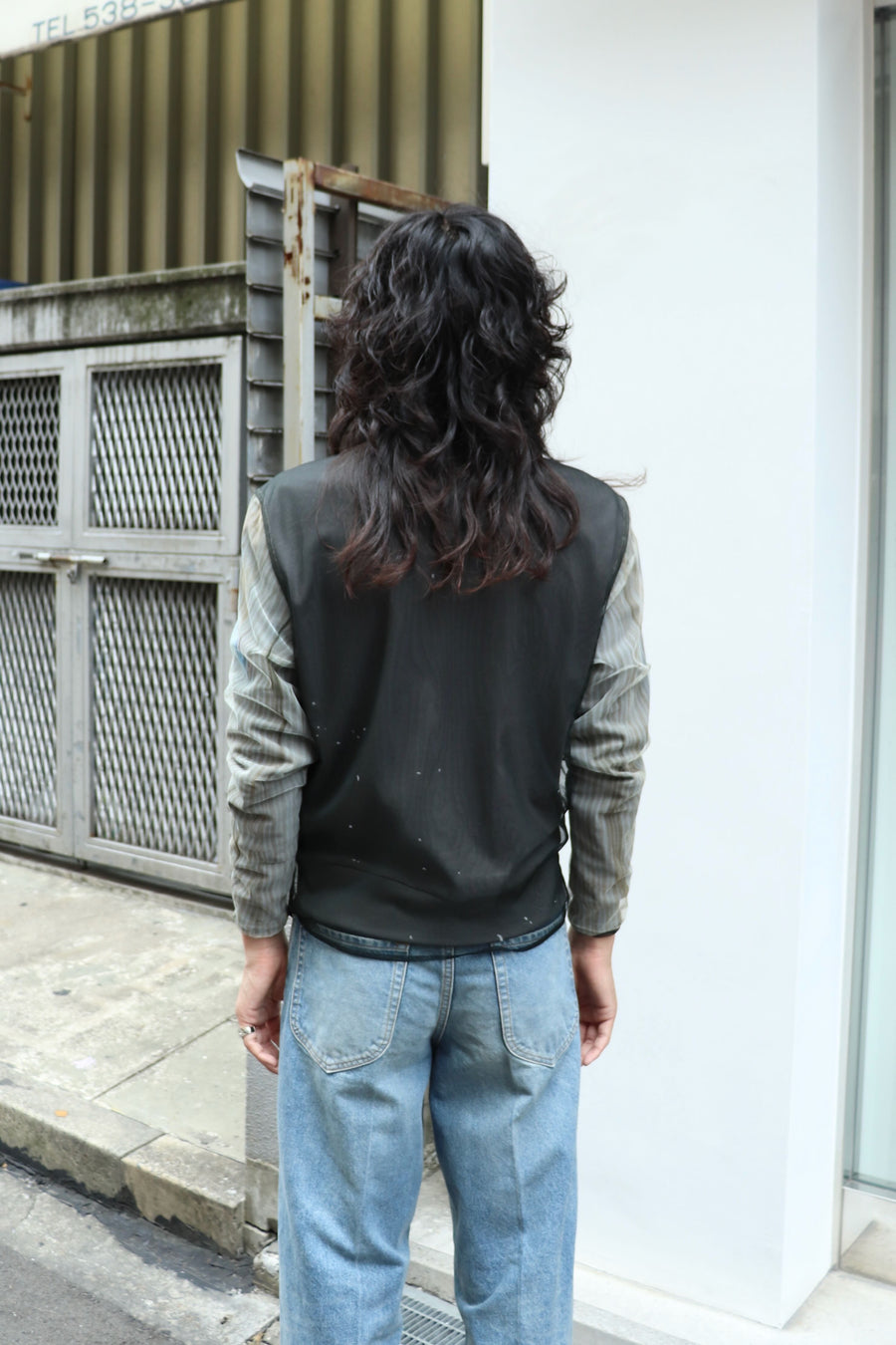MASU(エムエーエスユー)のANGEL DIAGRAM LAYERED CARDIGAN BLACKの通販