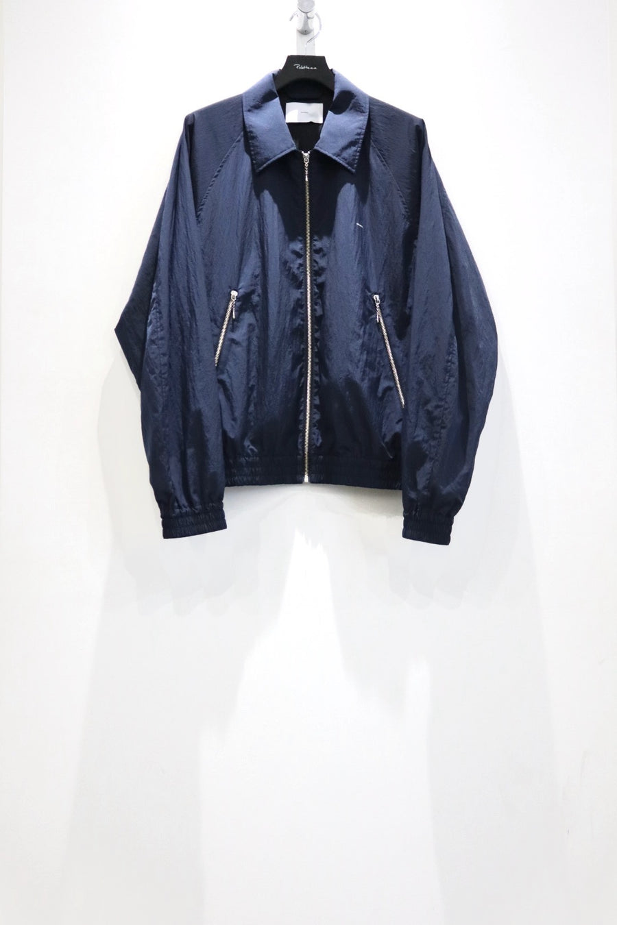 SUGARHILL  NYLON ZIP SWINGTOP(NAVY)