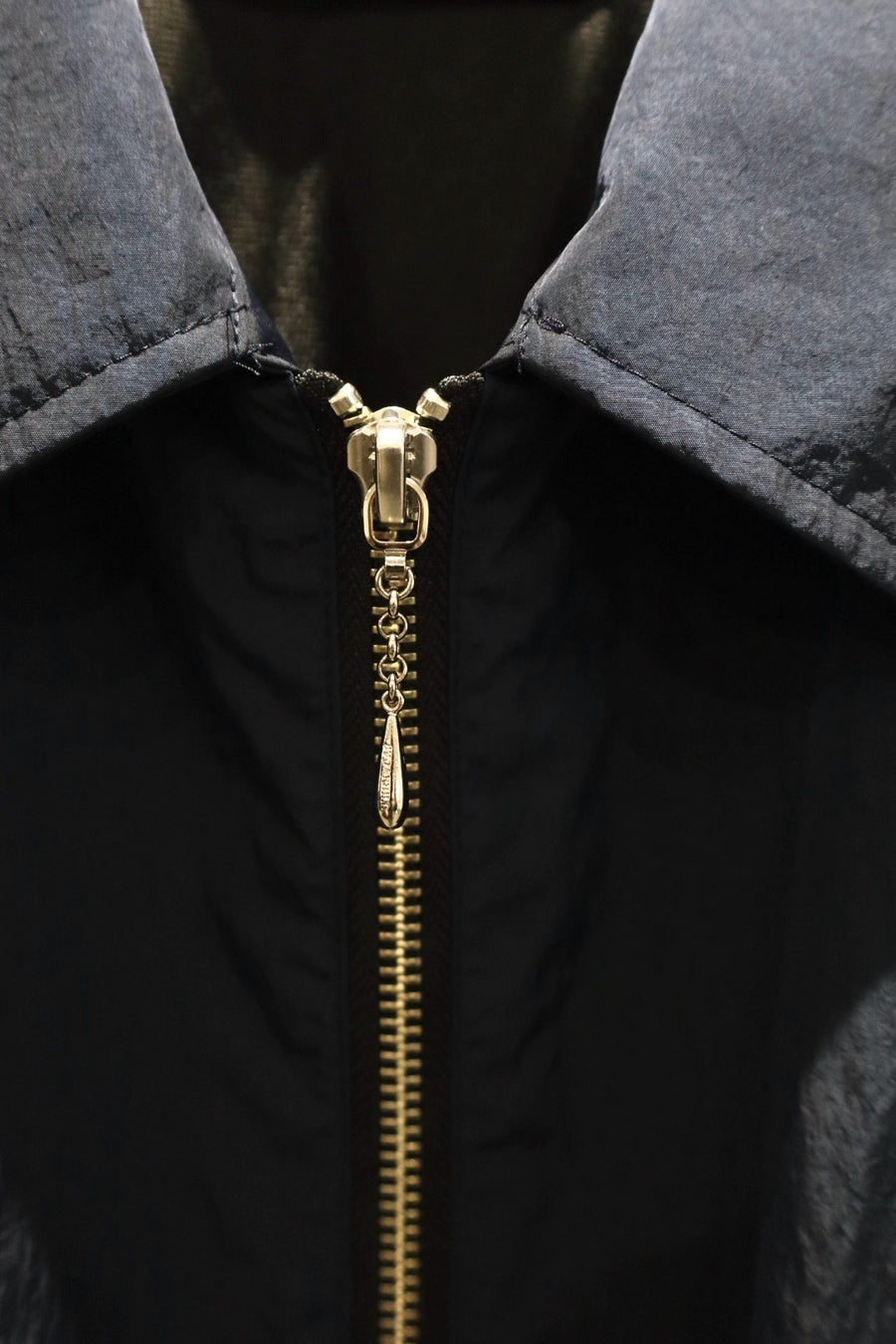 SUGARHILL  NYLON ZIP SWINGTOP(NAVY)