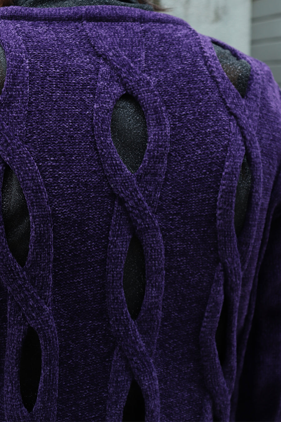 SYUMAN  Loop chenille knit(PURPLE)