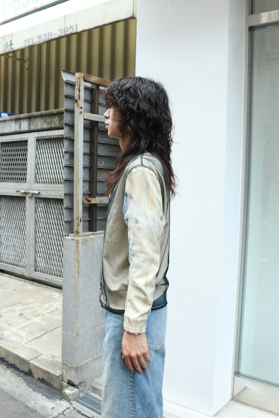 MASU(エムエーエスユー)のANGEL DIAGRAM LAYERED CARDIGAN IVORYの通販