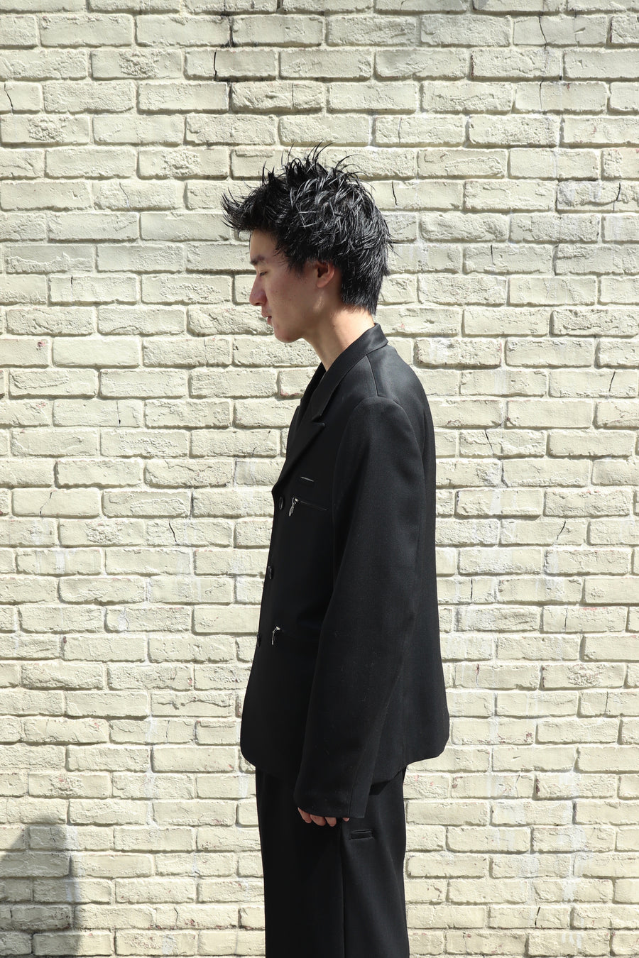【132,000円】MASU テーラードジャケット　サイズ46 MASU(エムエーエスユー)のORIGIN TAILORED JACKET BLACKの通販
