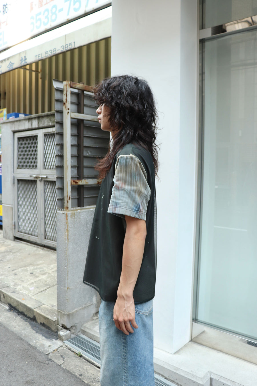 MASU(エムエーエスユー)のANGEL DIAGRAM LAYERED T-SHIRT BLACKの通販