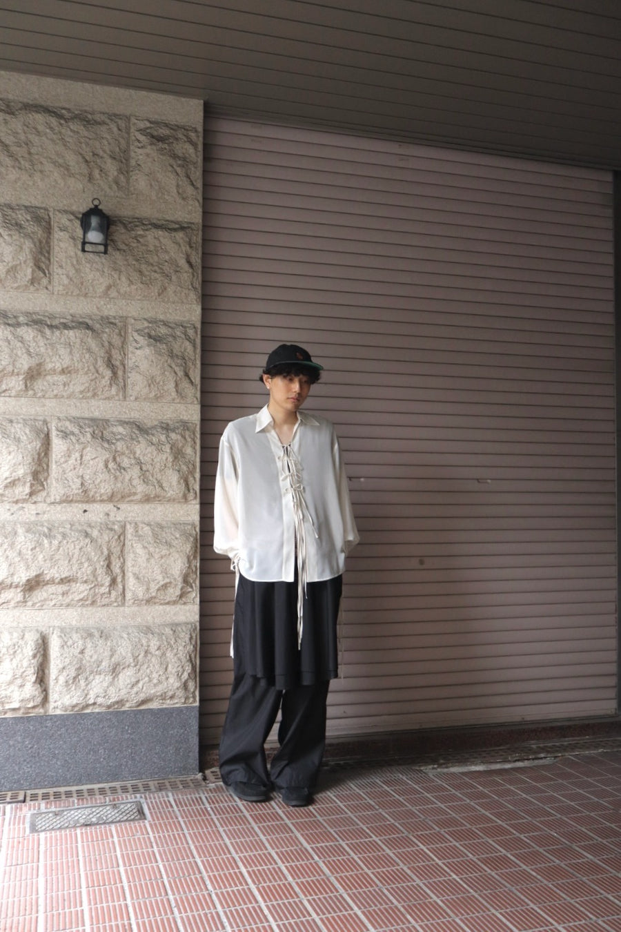 SUGARHILL  SHEER CORDED SHIRTS(ECRU)