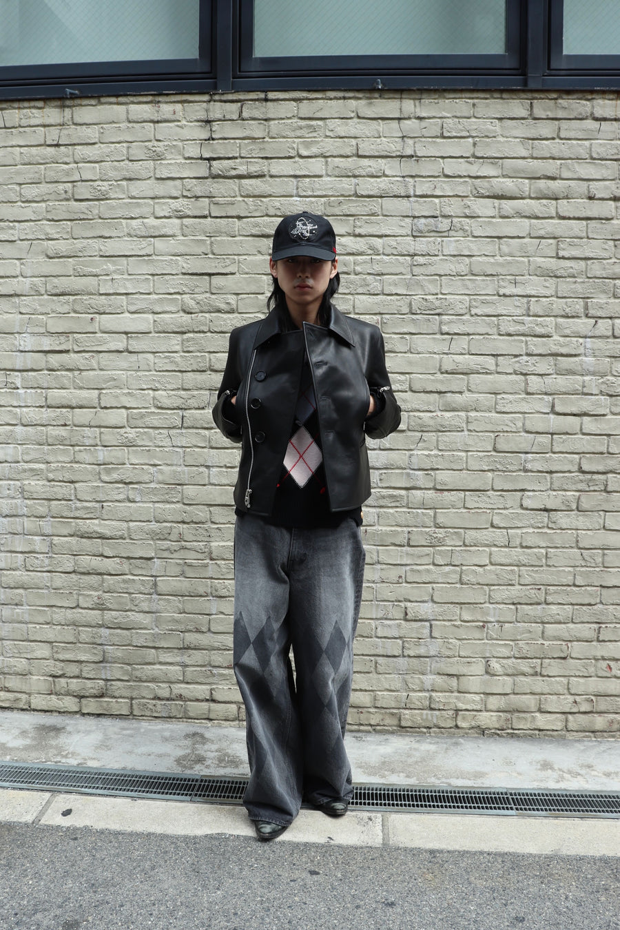 トップス MASU 25AW DIAMOND SCRAPED SWEATER トップス MASU 25AW DIAMOND SCRAPED SWEATER MASU(エムエーエスユー