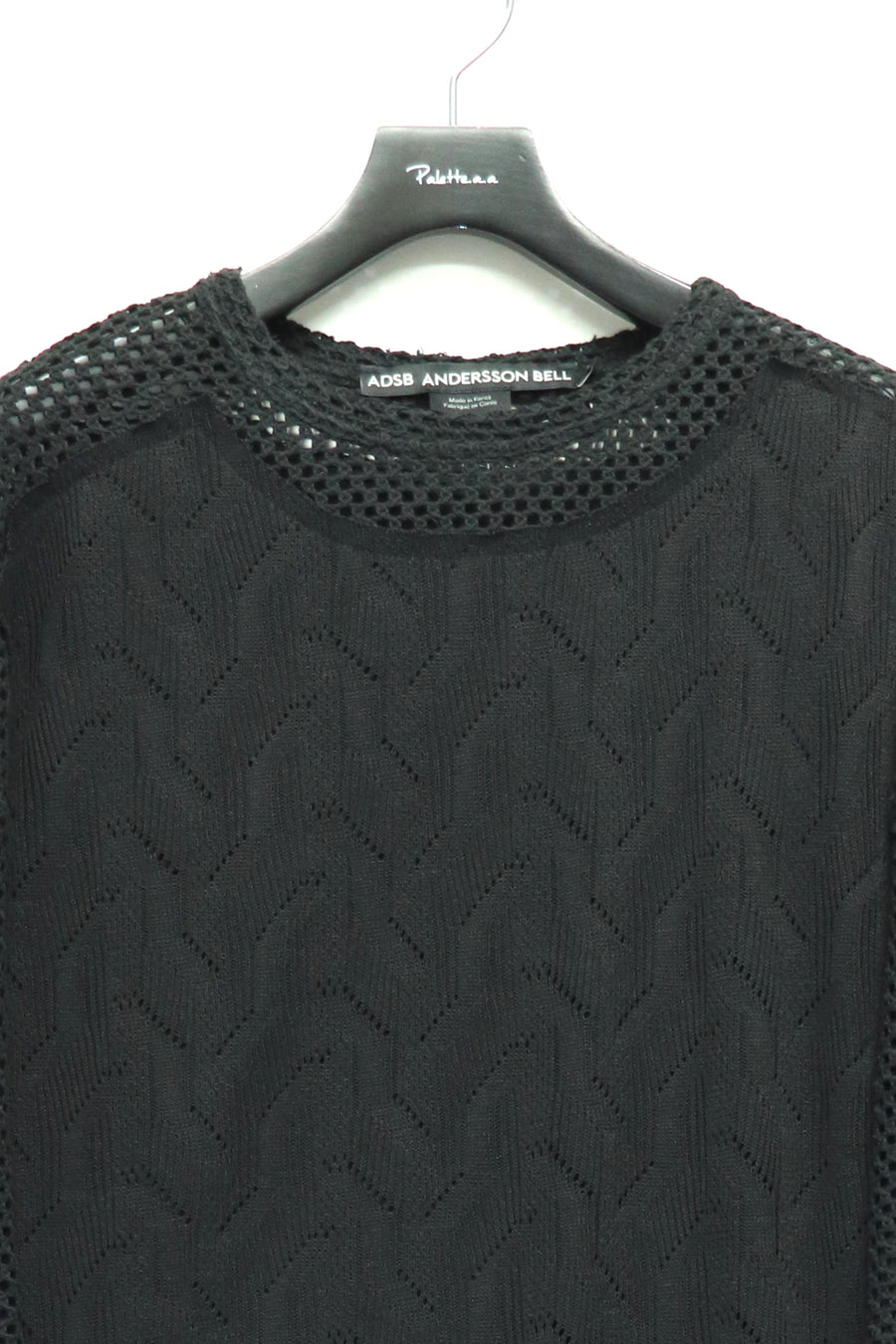 ANDERSSON BELL  LAYERED CREW-NECK SWEATER