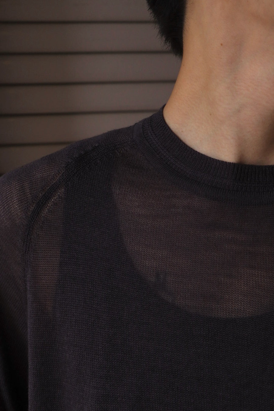 SUGARHILL  SUMMER KNIT SWEATER(PURPLE)