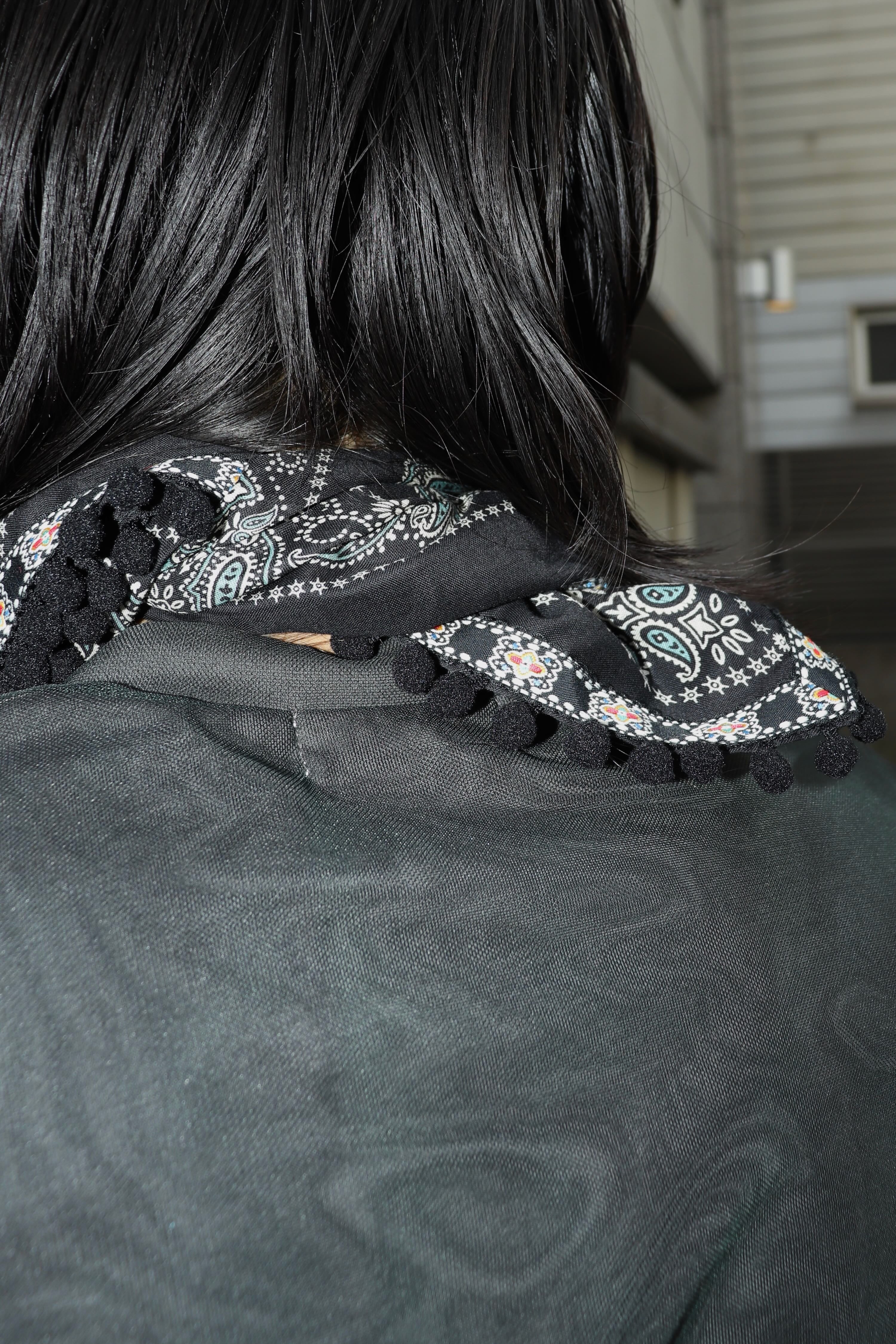 SUGARHILL(シュガーヒル)のPOMPOM BANDANA BLACKの通販｜PALETTE art