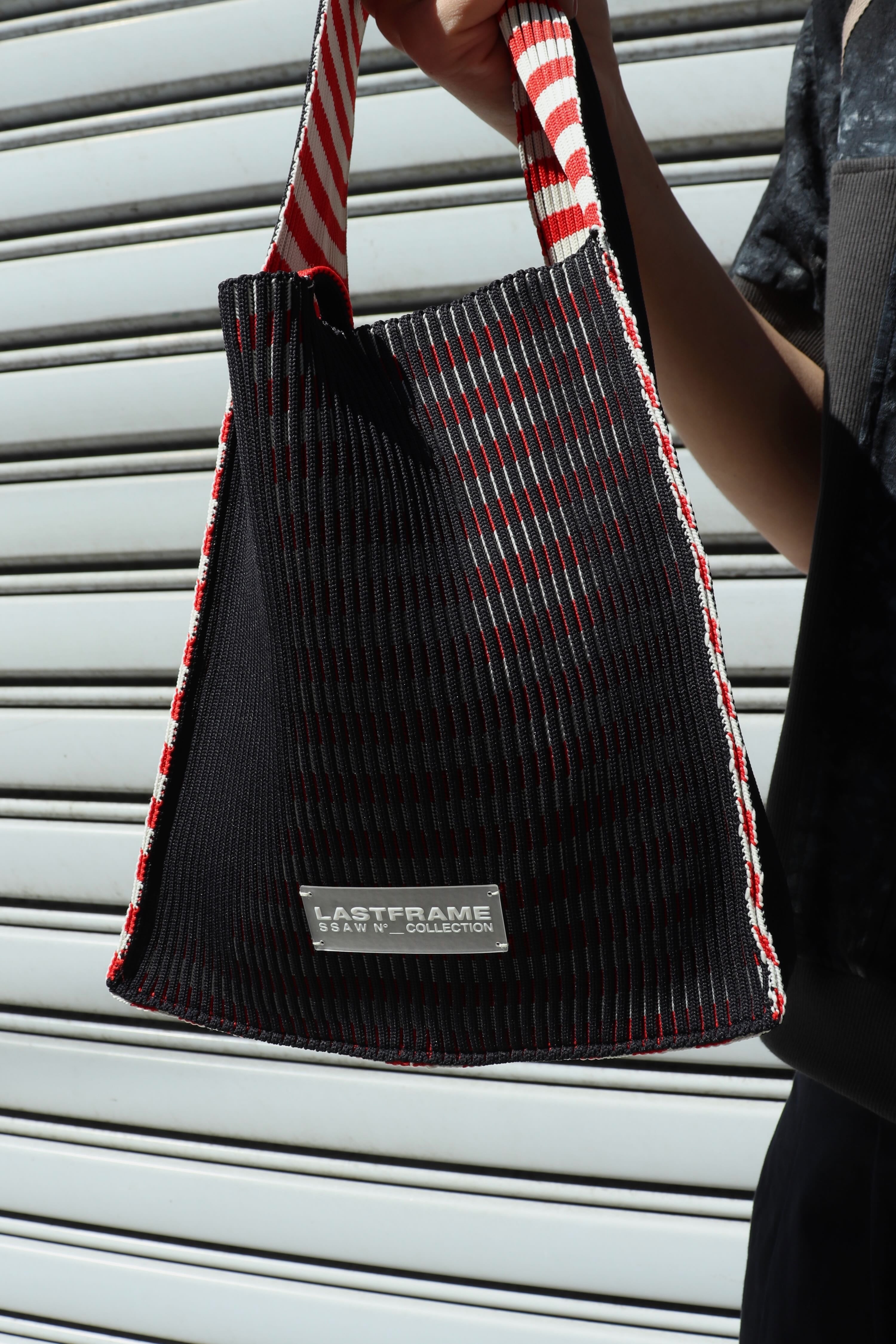 LASTFRAME(ラストフレーム)のKASANE REVERSIBLE TASUKI STRIPED TOTE